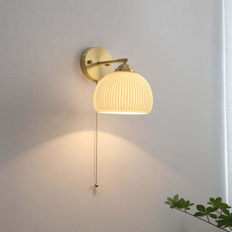 Aplique de pared acanalado Loraeza