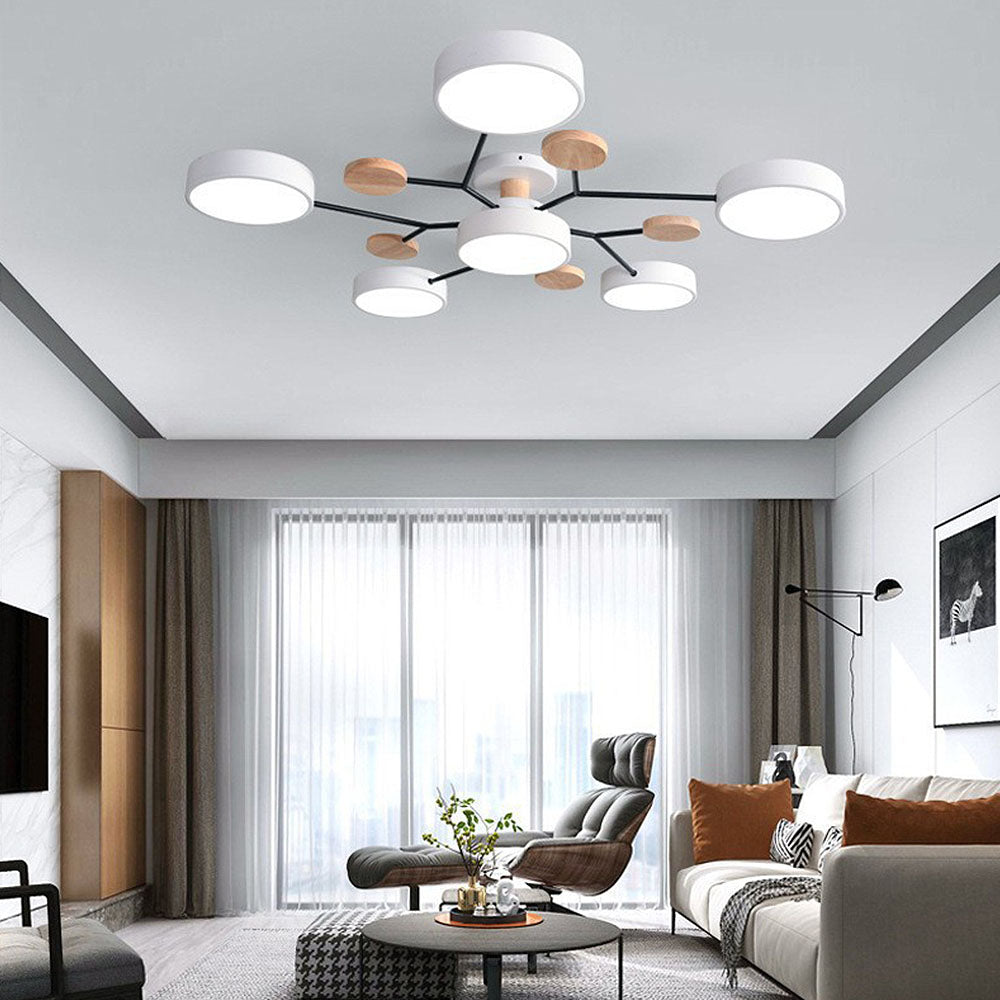 Plafón redondo Delaal