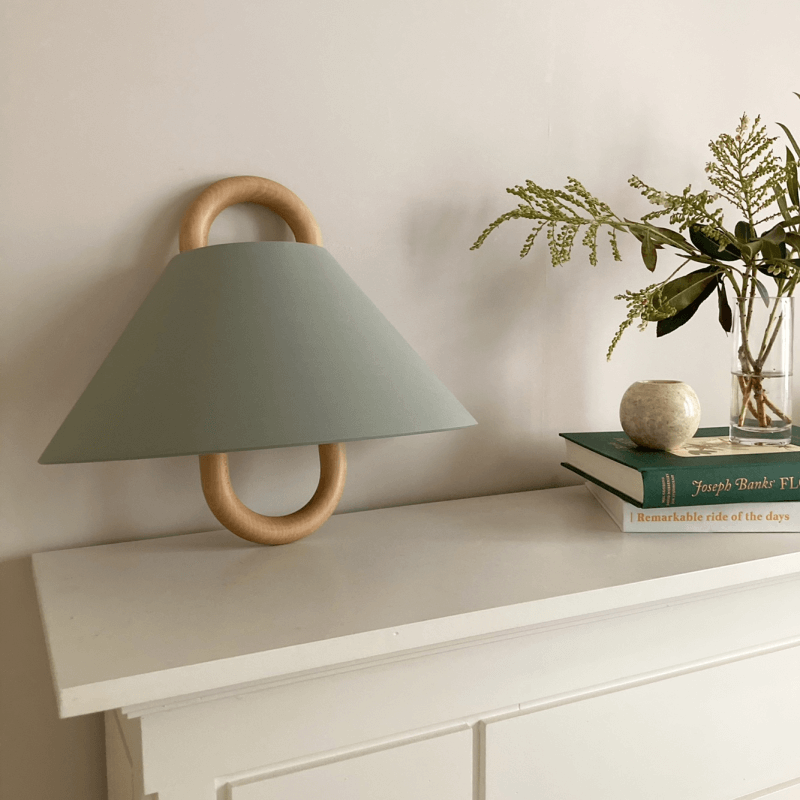 Aplique de pared semicircular Maraa