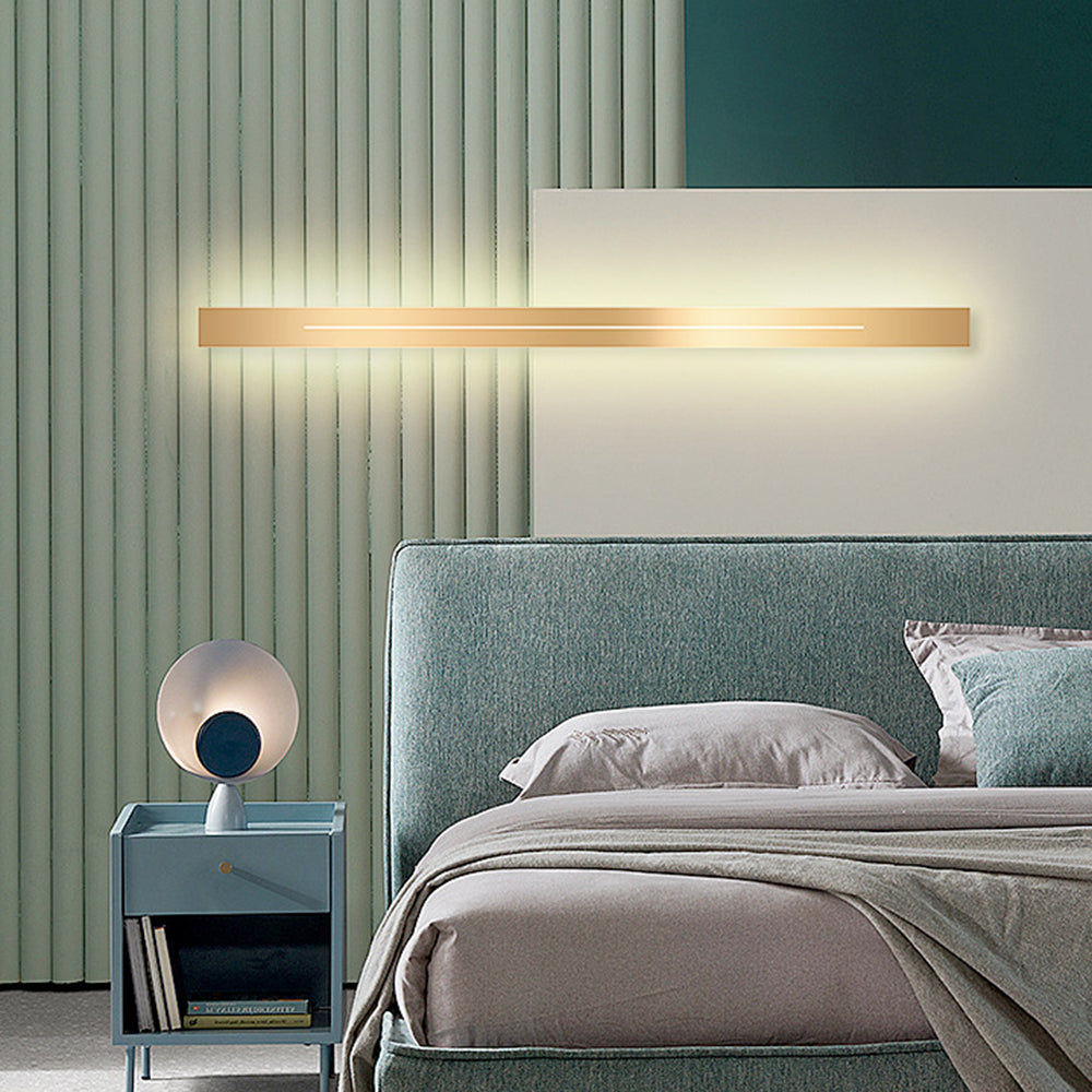Aplique de pared lineal Ondaita