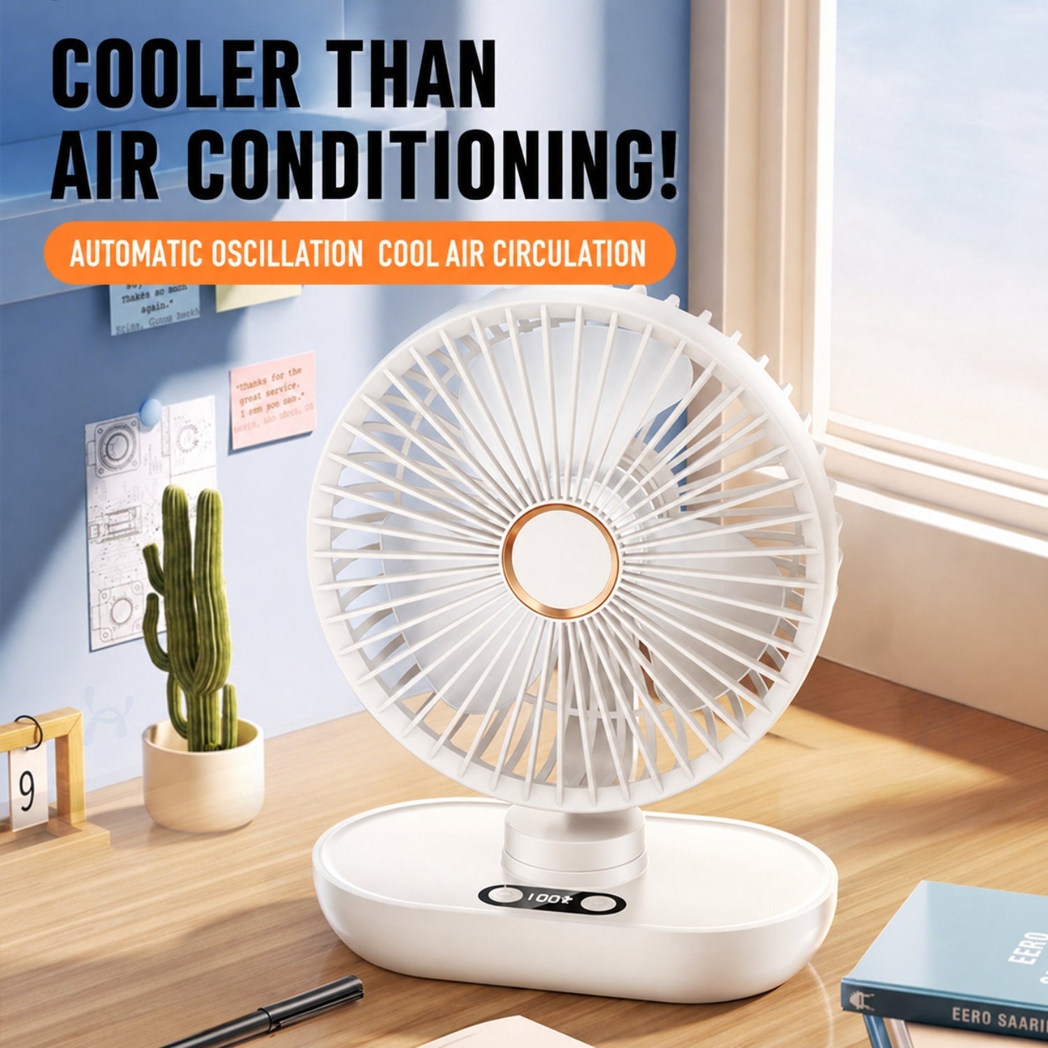 Ventilador de sobremesa Fase