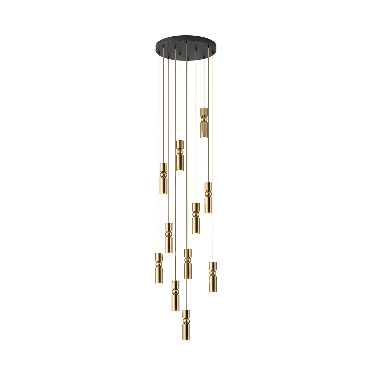 Lámpara colgante tubular Lirioara