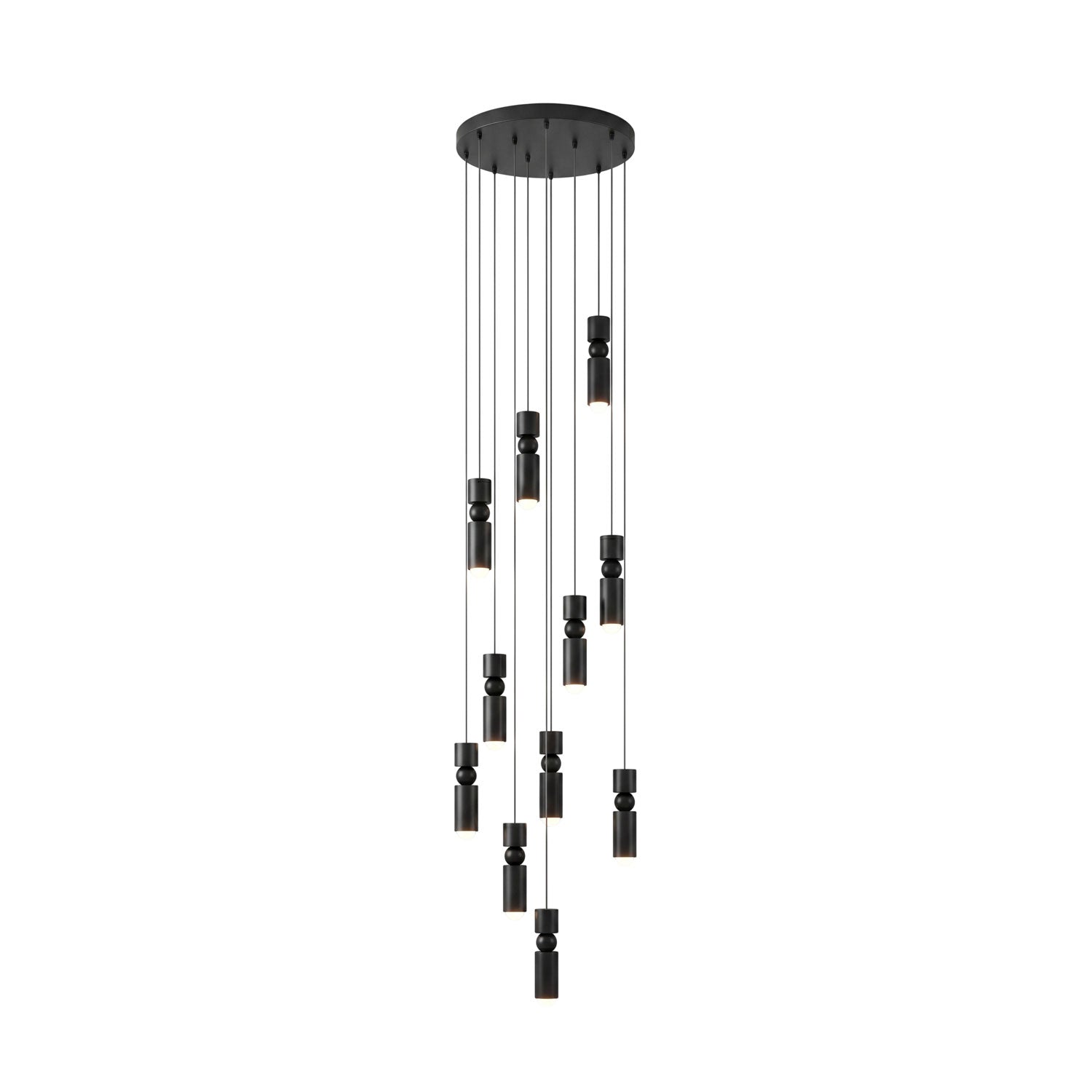 Lámpara colgante tubular Lirioara