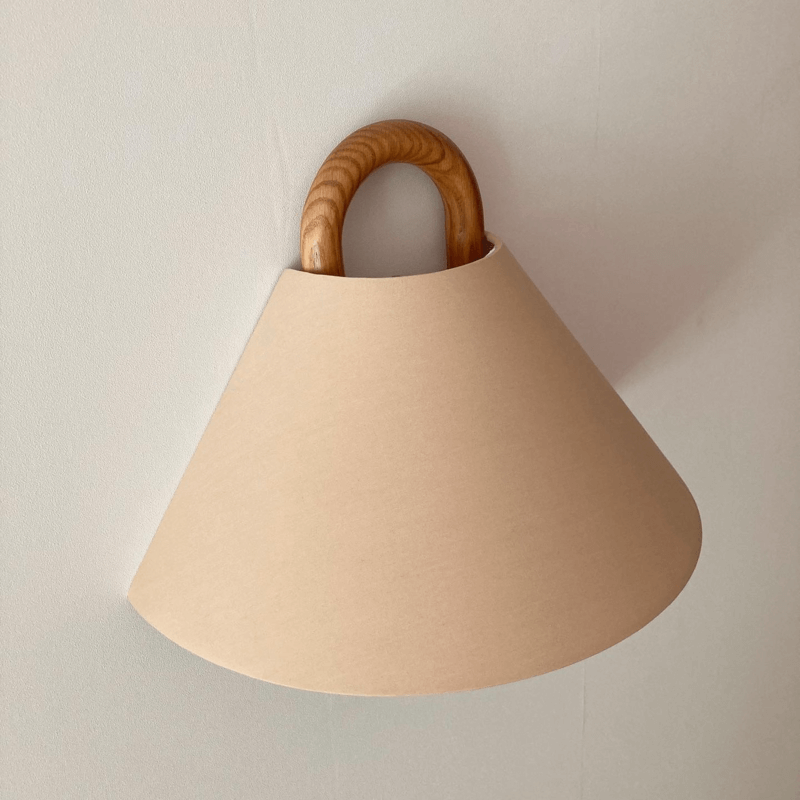 Aplique de pared semicircular Maraa