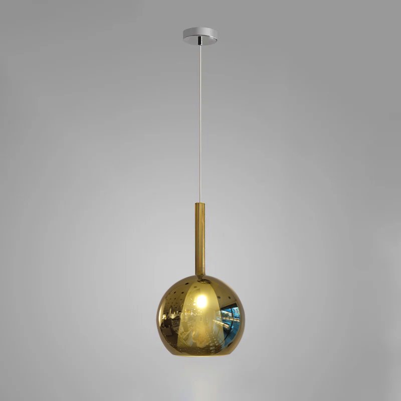 Lámpara colgante globo Nirao