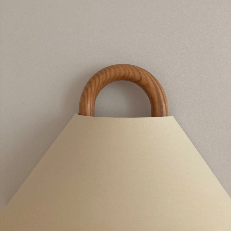 Aplique de pared semicircular Maraa