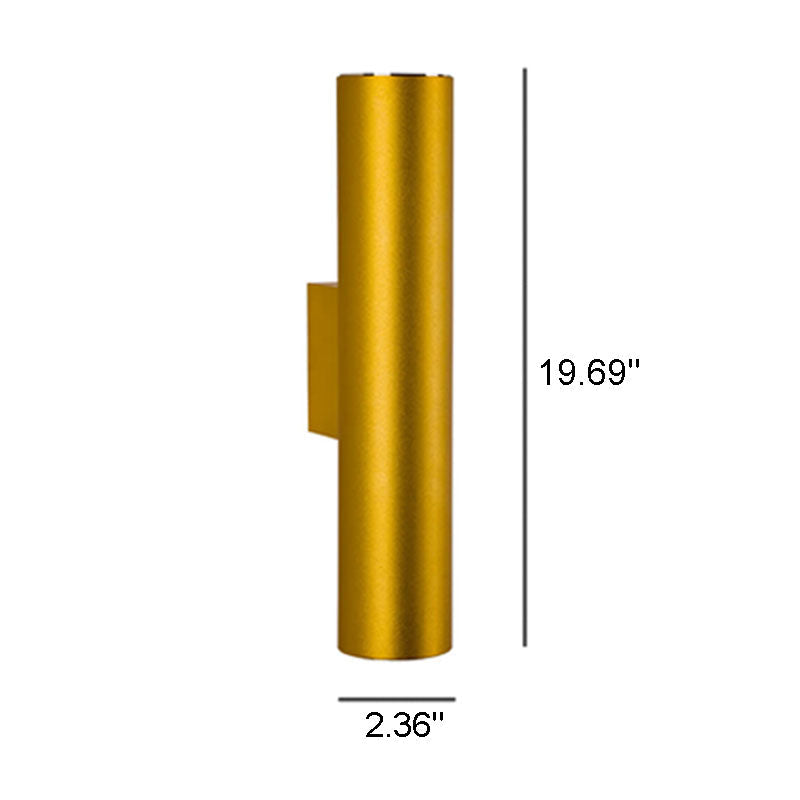 Aplique de pared tubular Javiisa