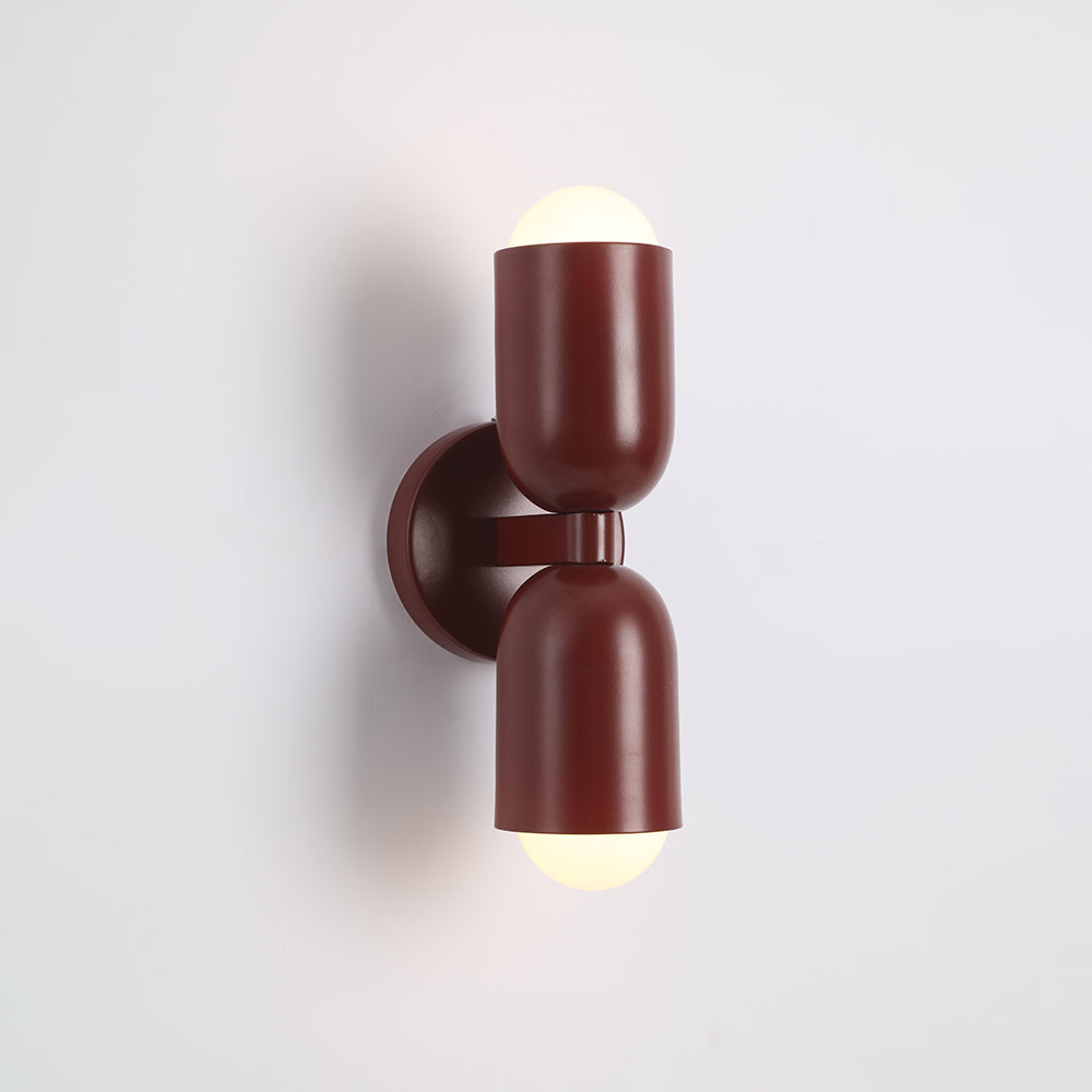 Aplique de pared cilíndrico Delaen
