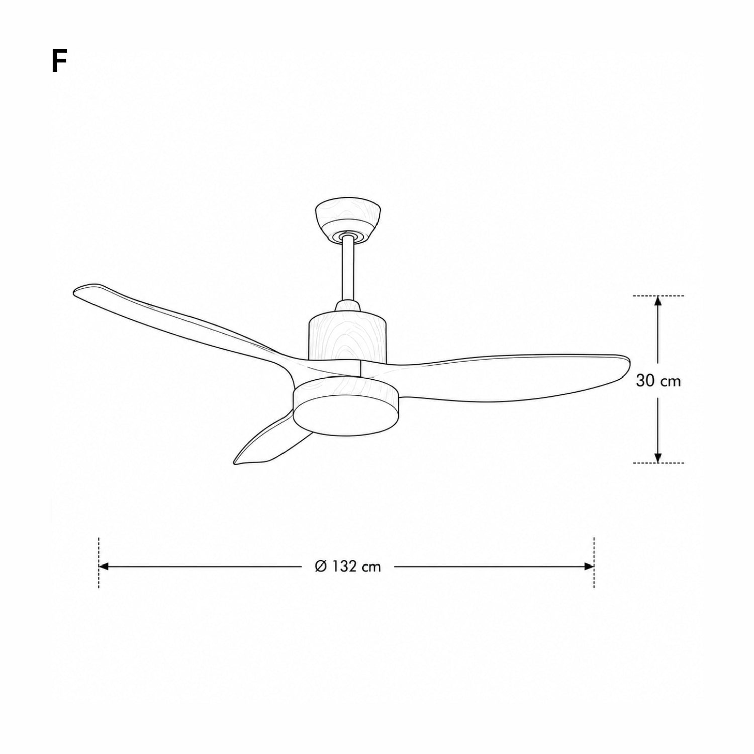 Ventilador de techo Gemaela