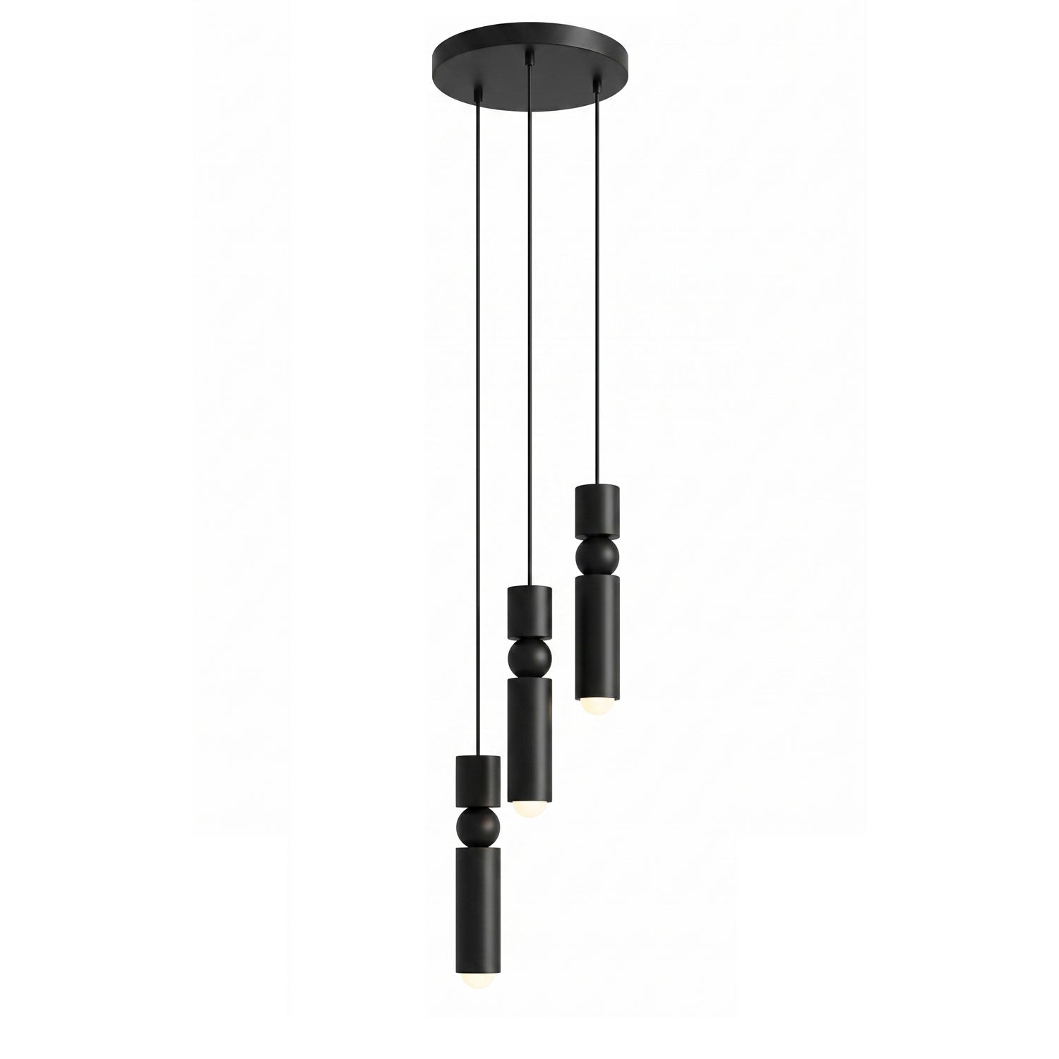 Lámpara colgante tubular Lirioara