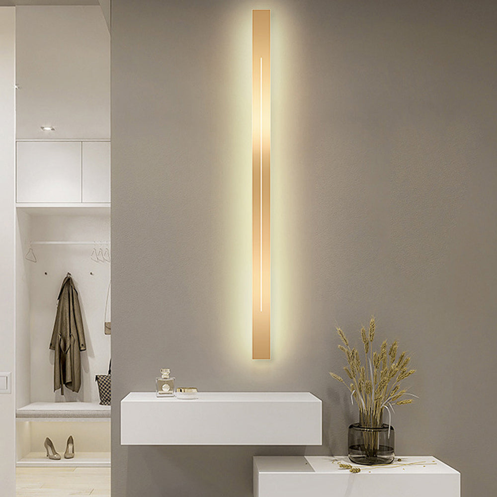 Aplique de pared lineal Ondaita