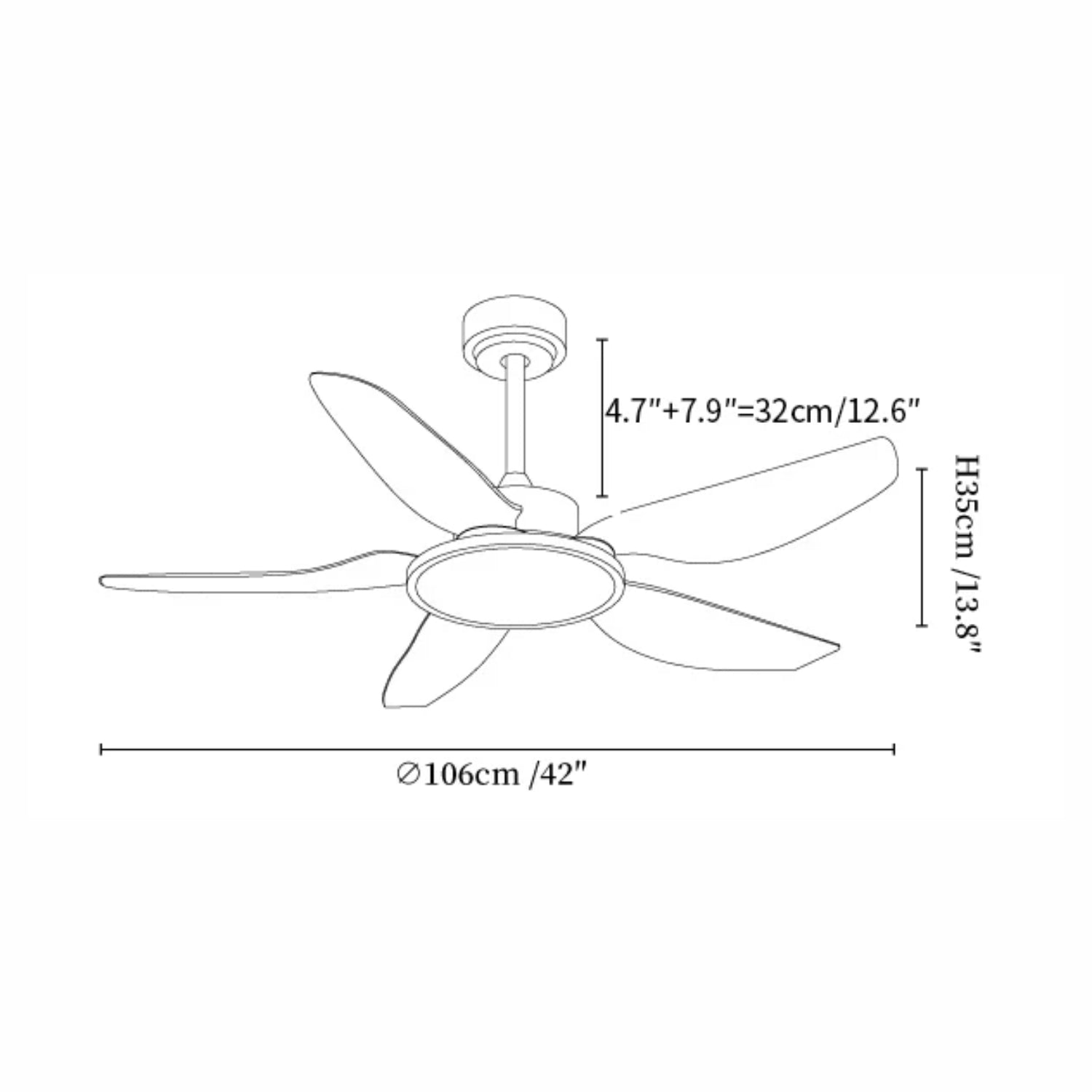 Ventilador de techo Mabel