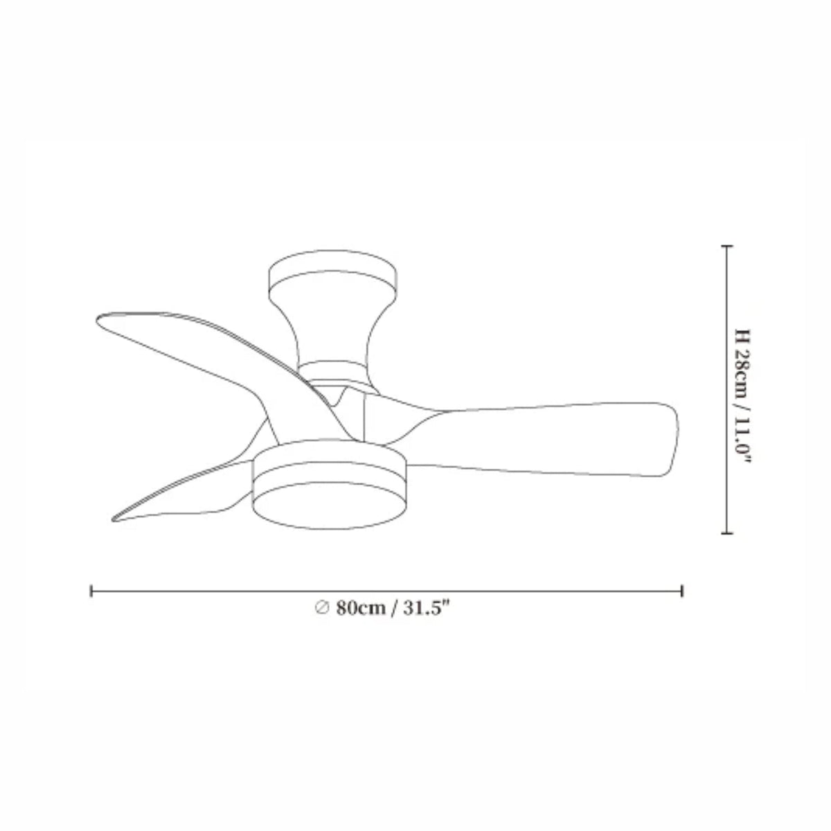 Ventilador de techo Aireolo