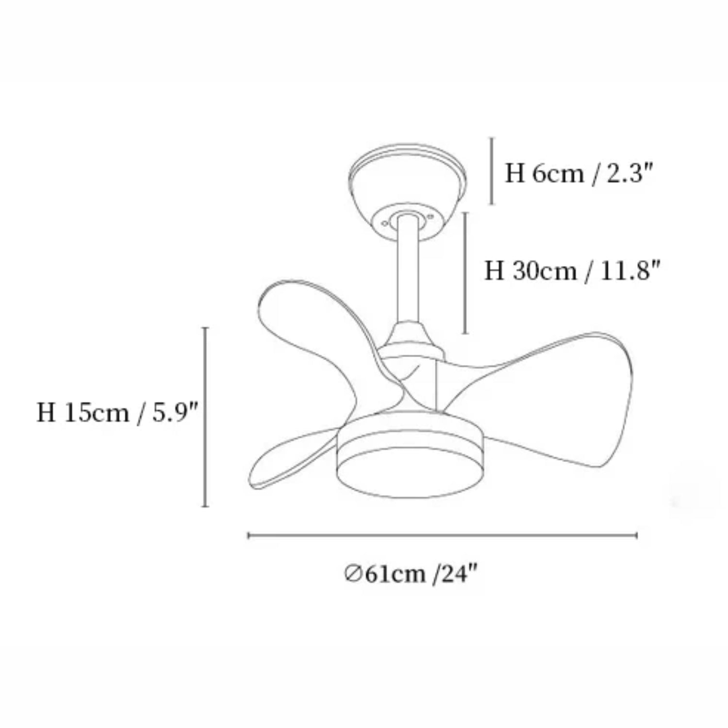 Ventilador de techo Lumbrearo