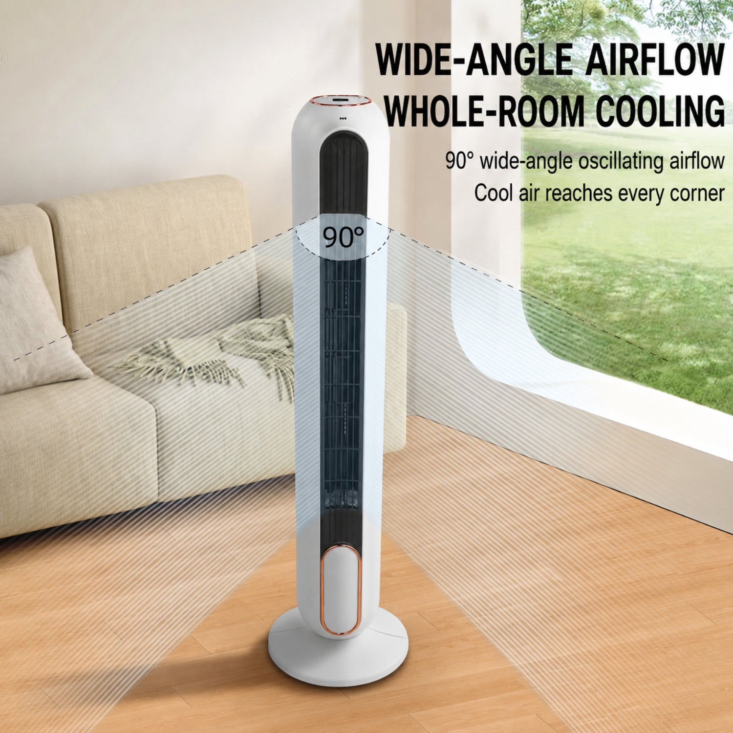 Ventilador de torre Miraino