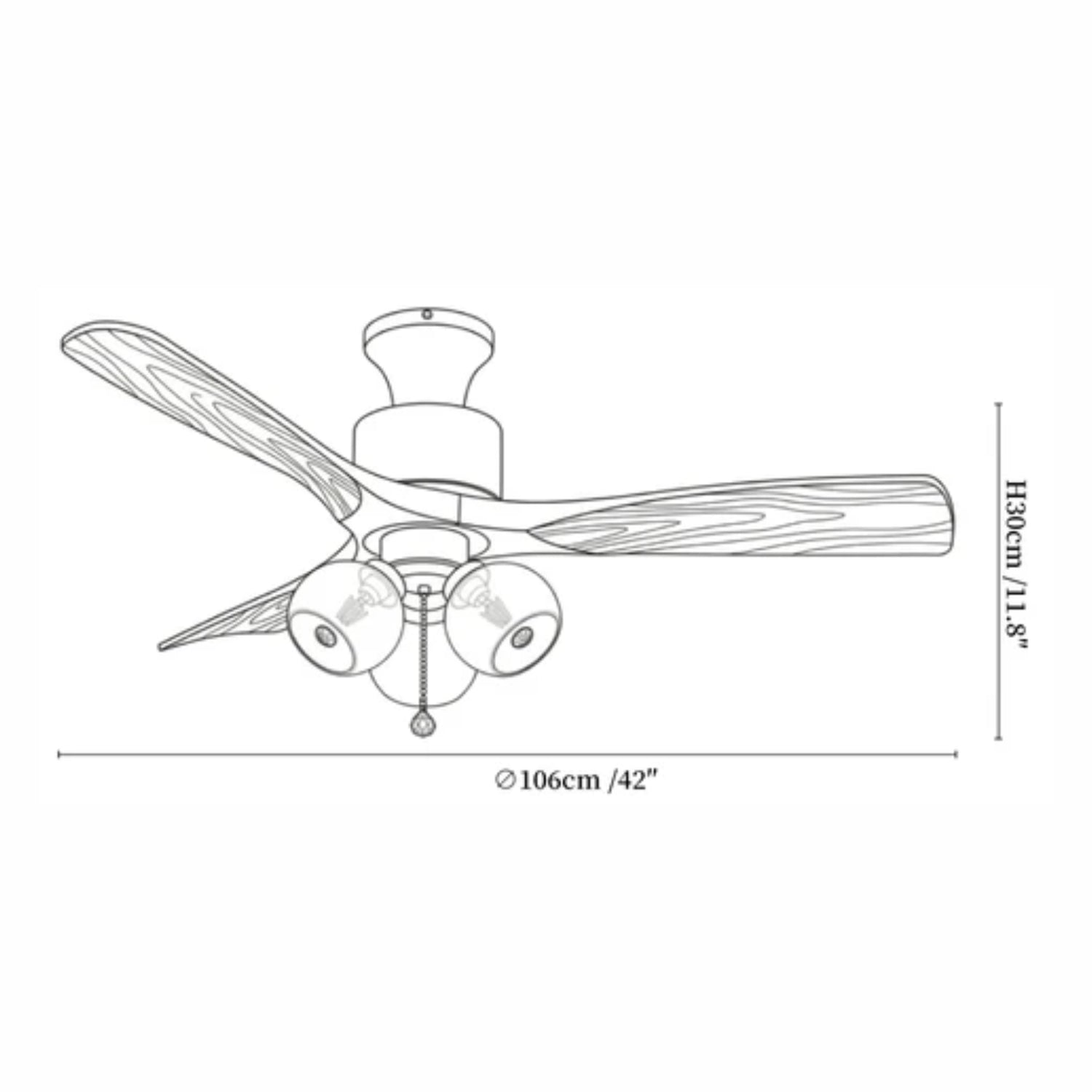 Ventilador de techo Falia