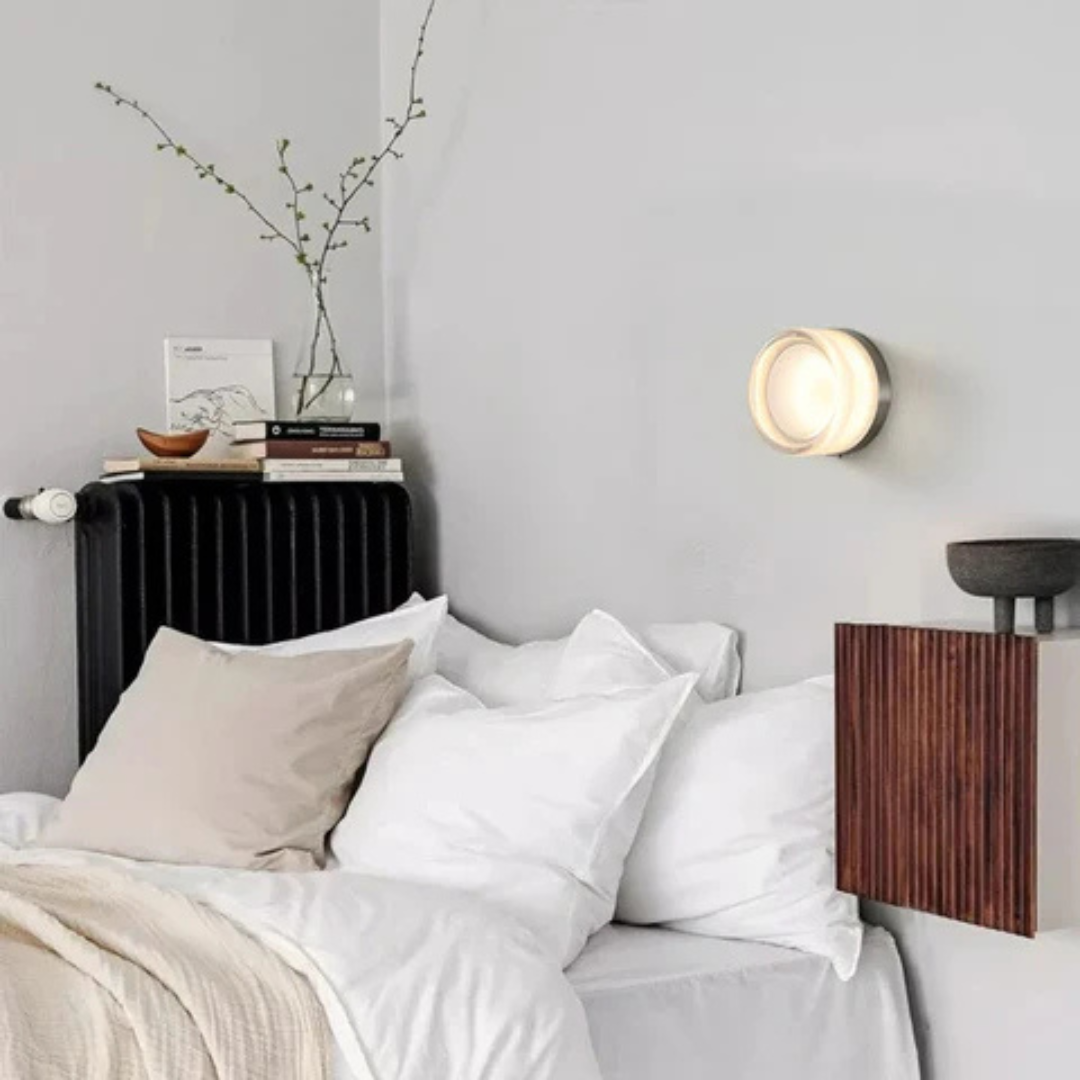 Aplique de pared redondo Levaento