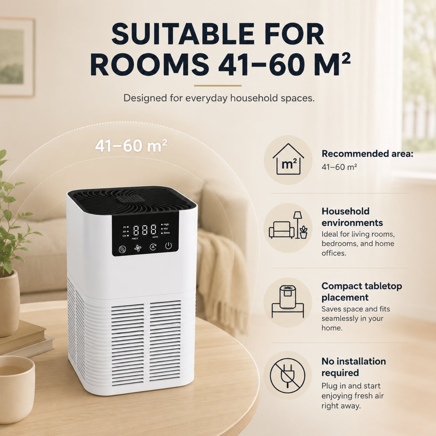 LORAFA - Purificador de aire
