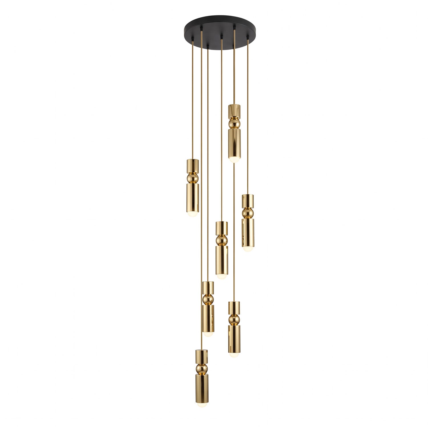 Lámpara colgante tubular Lirioara