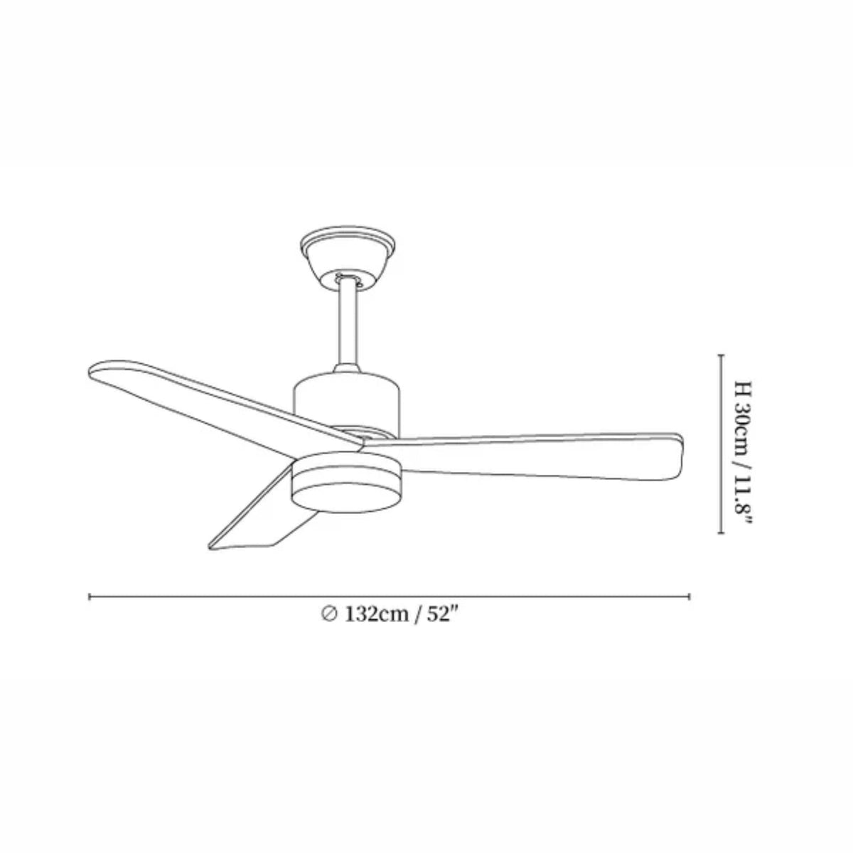 Ventilador de techo Floraoria
