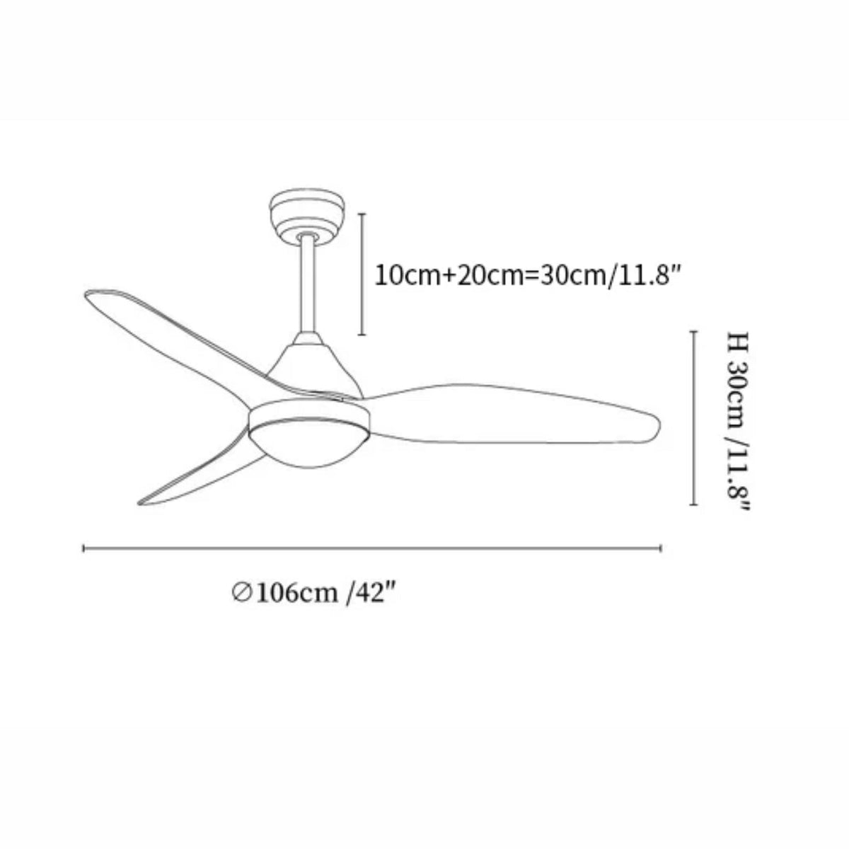 Ventilador de techo Floraorio
