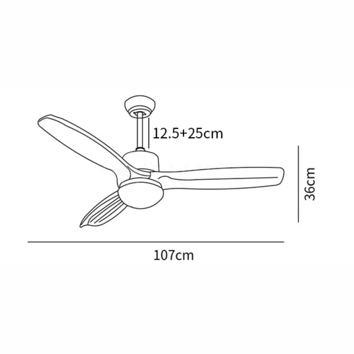Ventilador de techo Auraolo