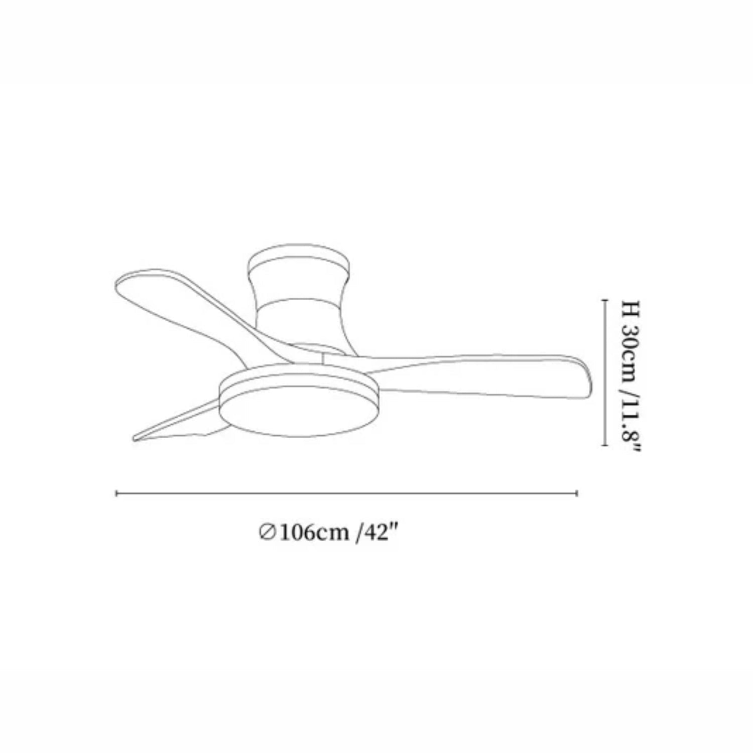 Ventilador de techo Anaolo