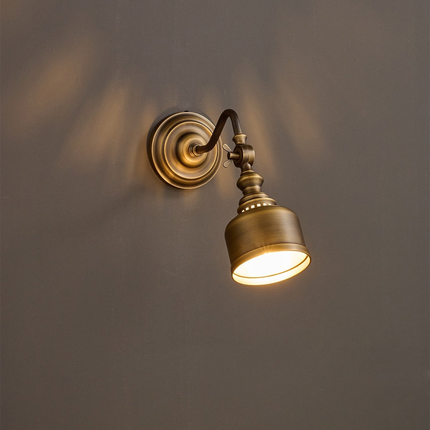 Aplique de pared vintage Nacarano