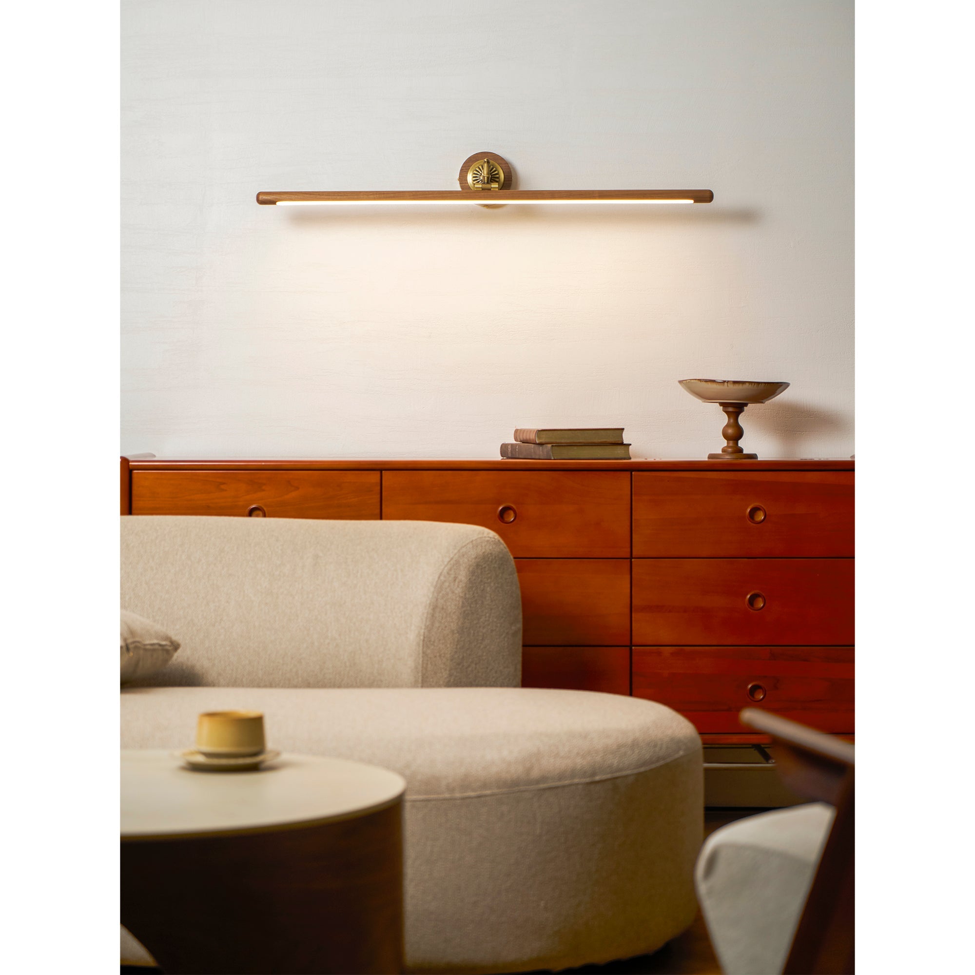 Aplique de pared lineal Naraano