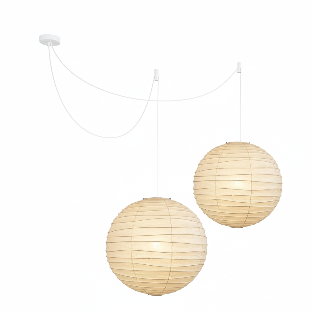 Lámpara colgante globo Florara