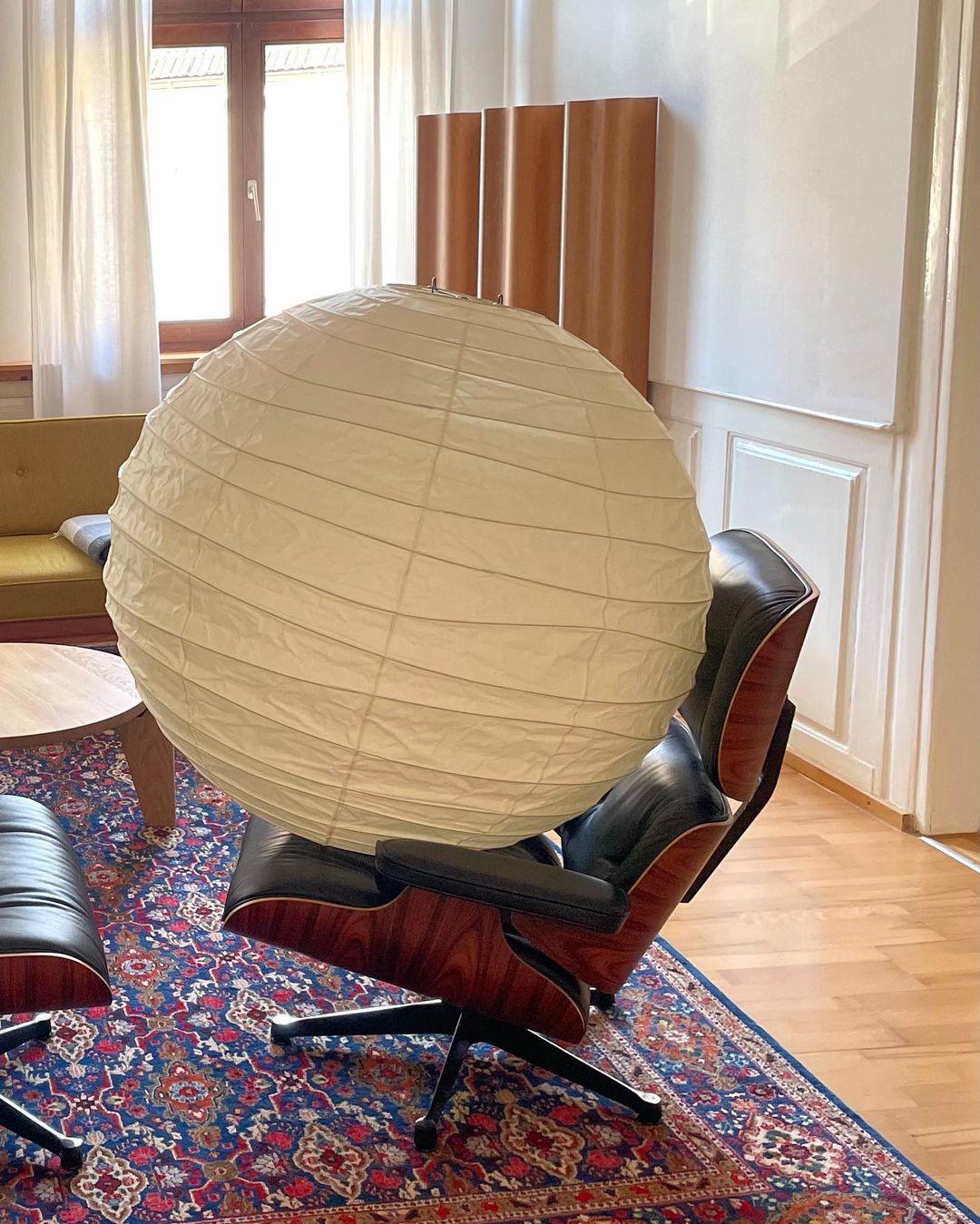 Lámpara colgante globo Florara