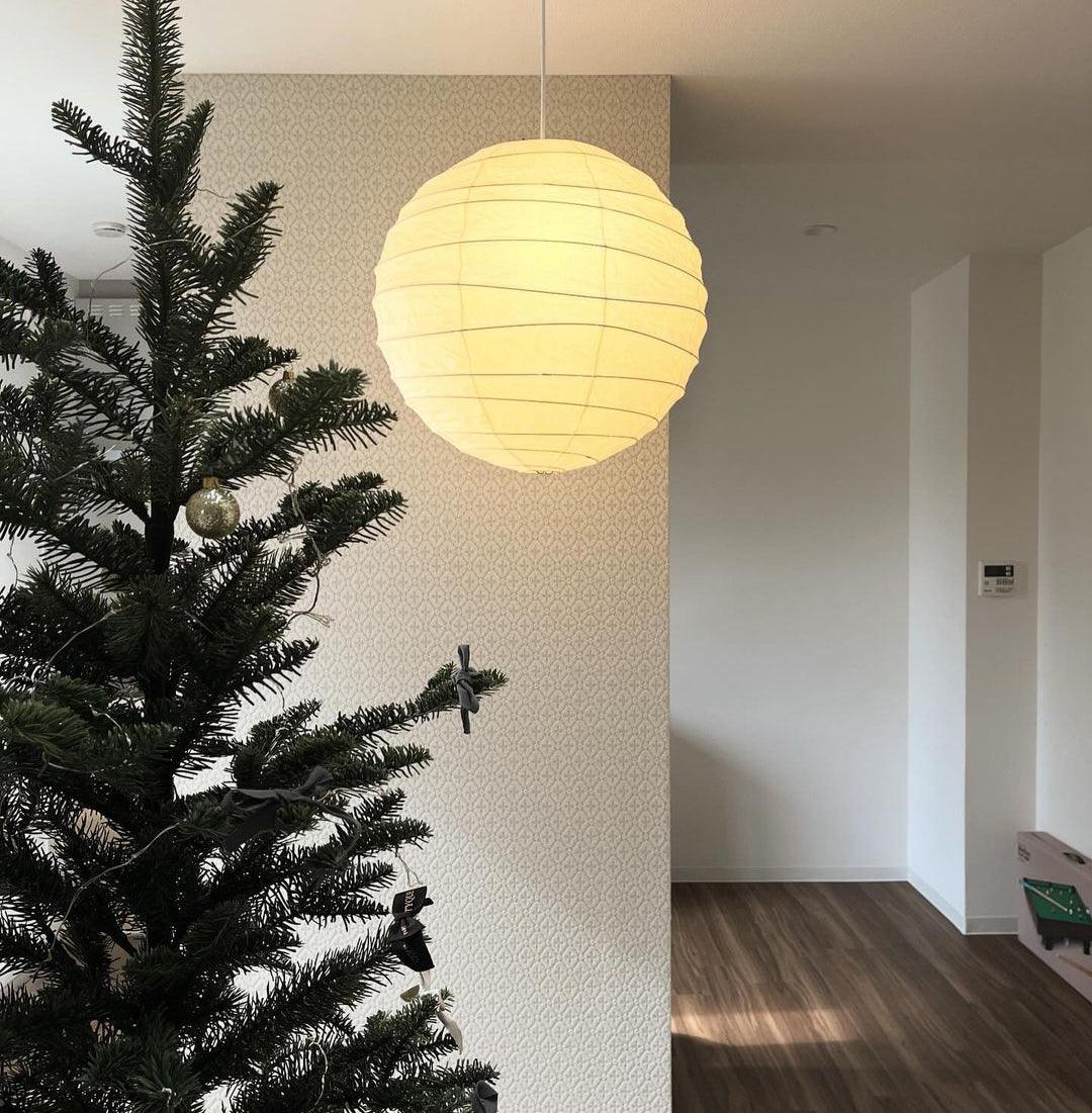 Lámpara colgante globo Florara