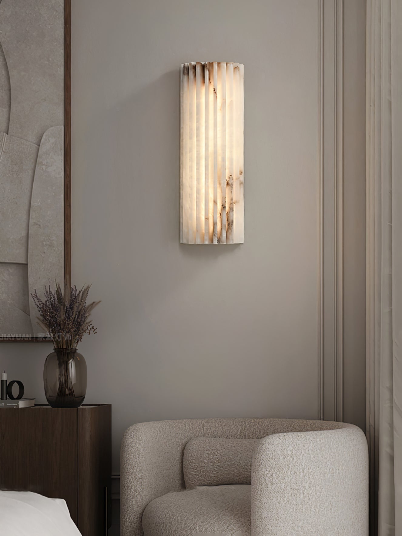 Aplique de pared Elvaento