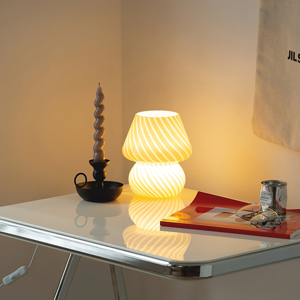 Ansel Glass Table Lamp – detail 5