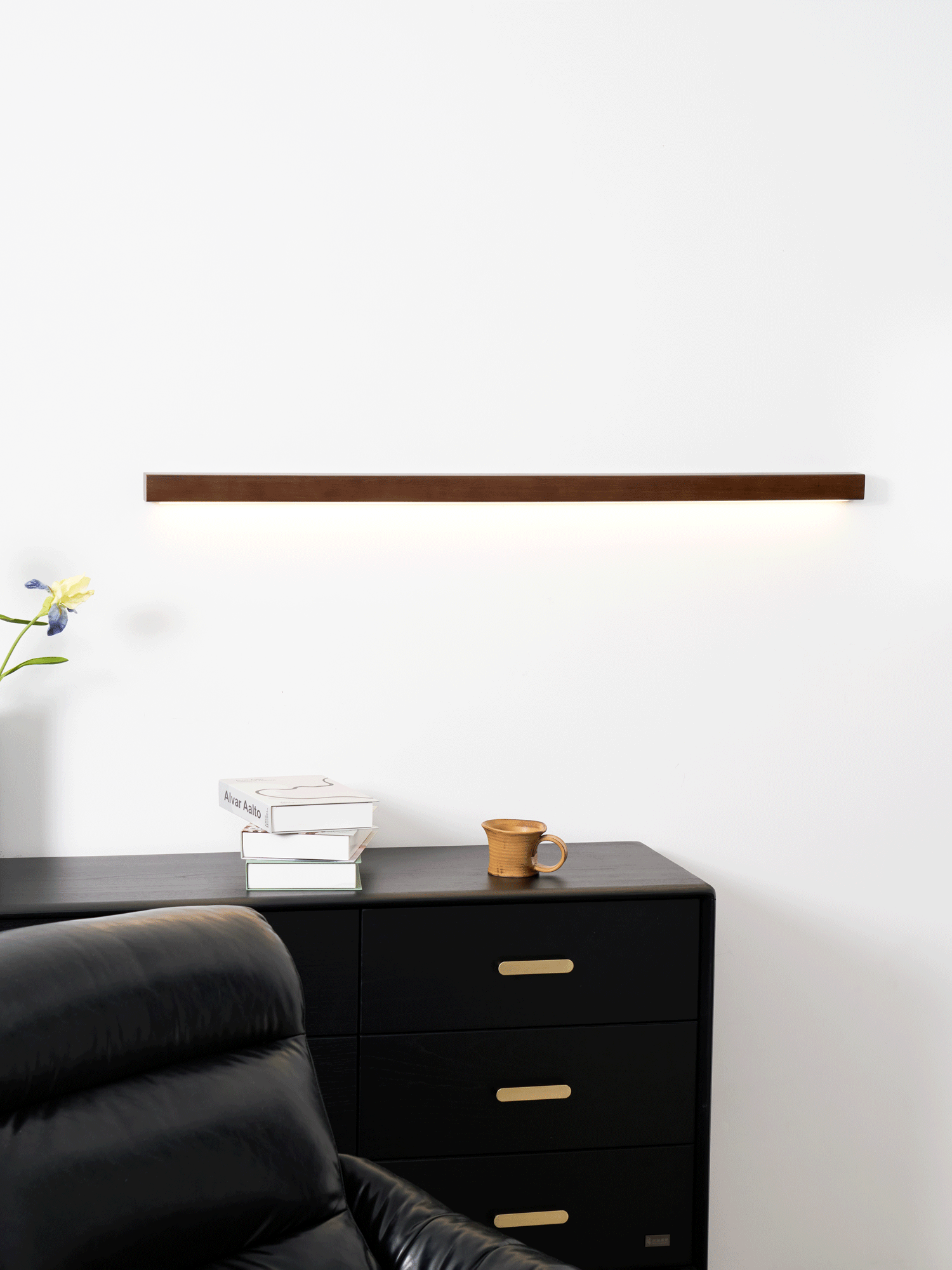 Aplique de pared lineal Arosella
