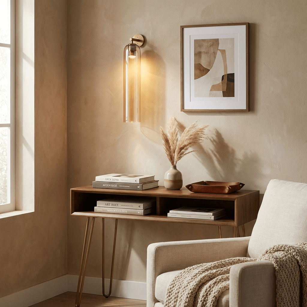 Aplique de pared tubular Lirioza