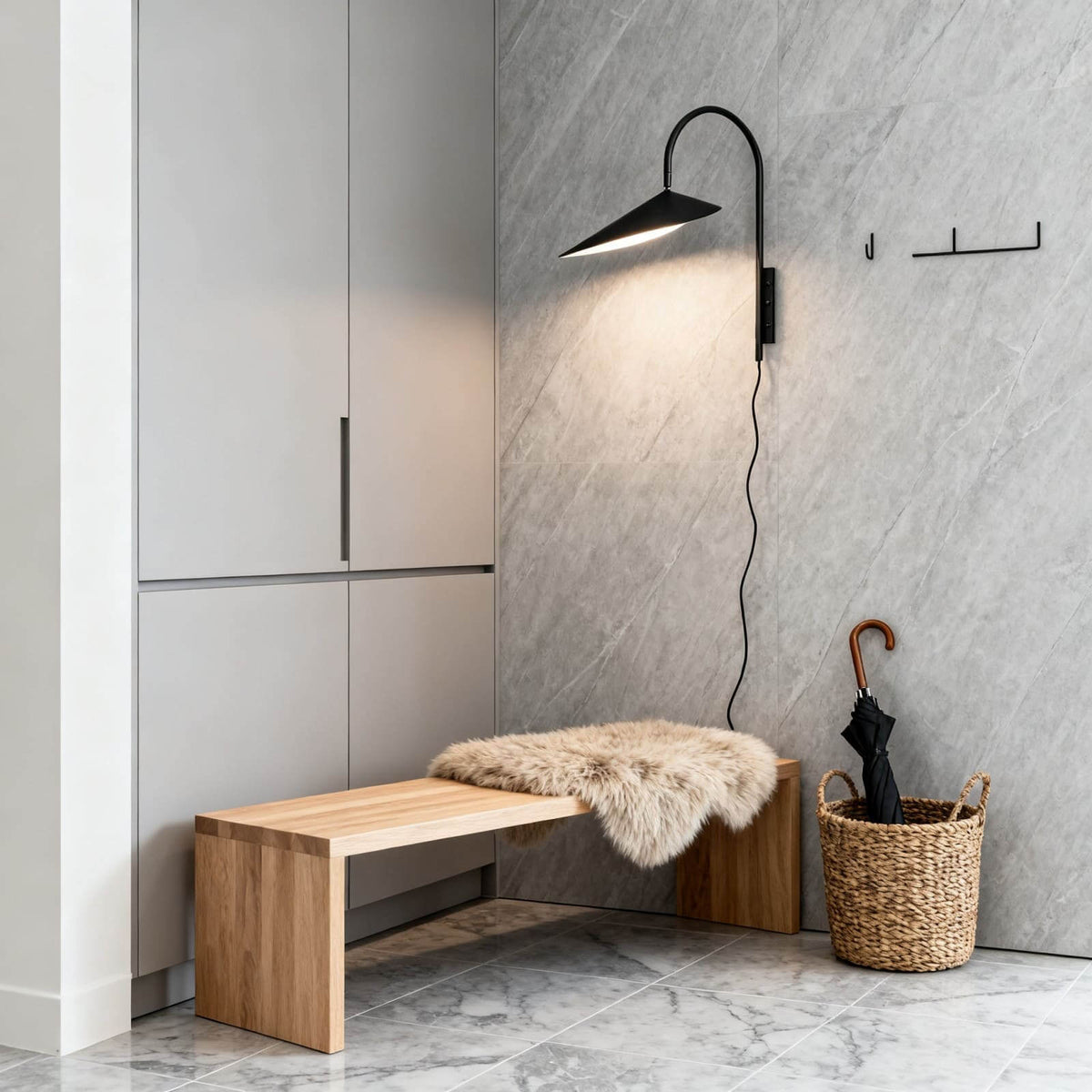 Aplique de pared Azaavo