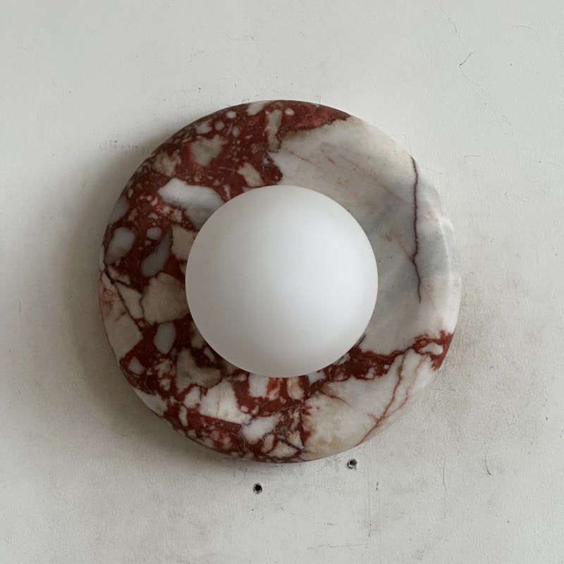 Aplique de pared globo Bori