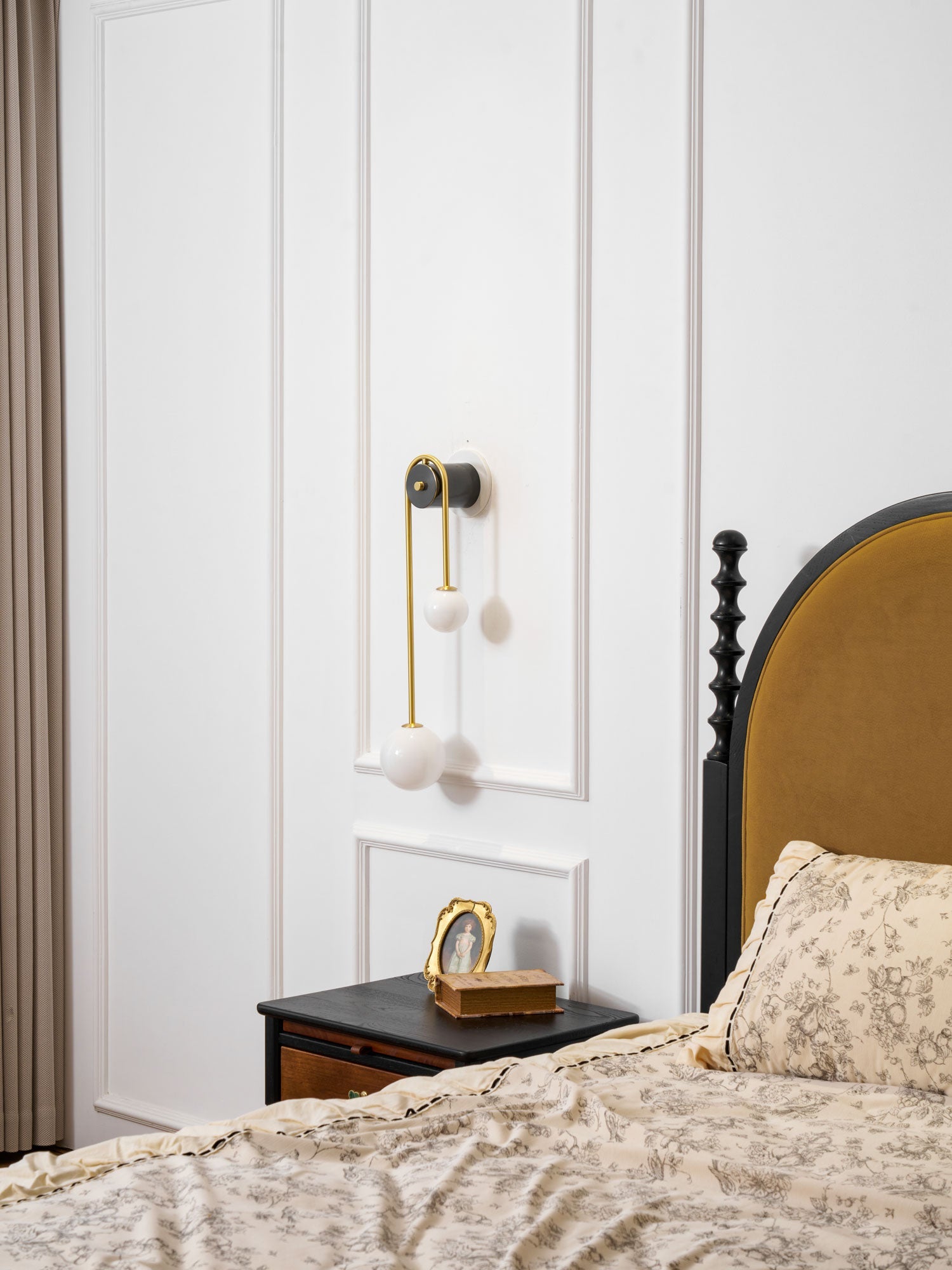 Aplique de pared curvo Dareal