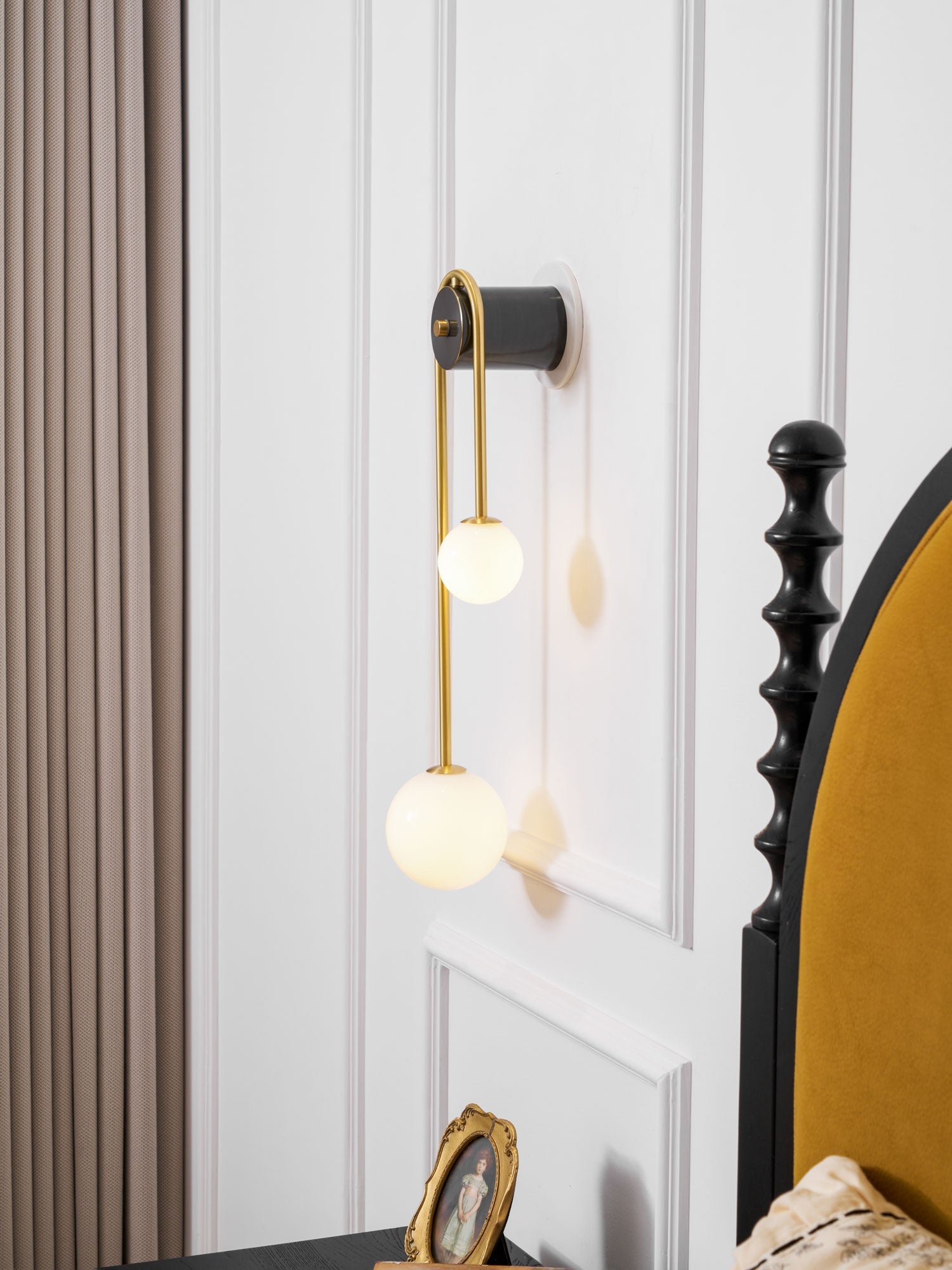Aplique de pared curvo Dareal