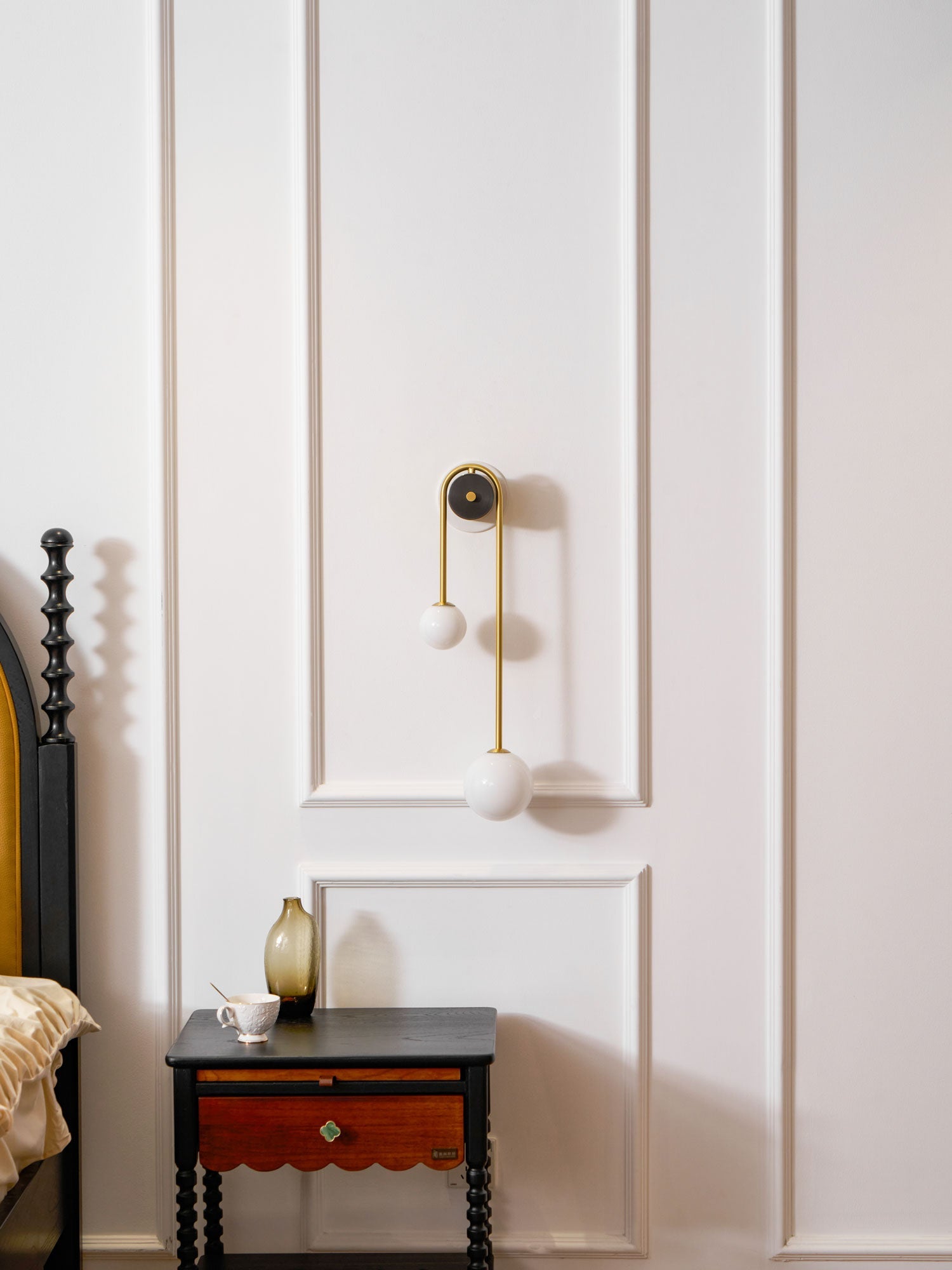 Aplique de pared curvo Dareal