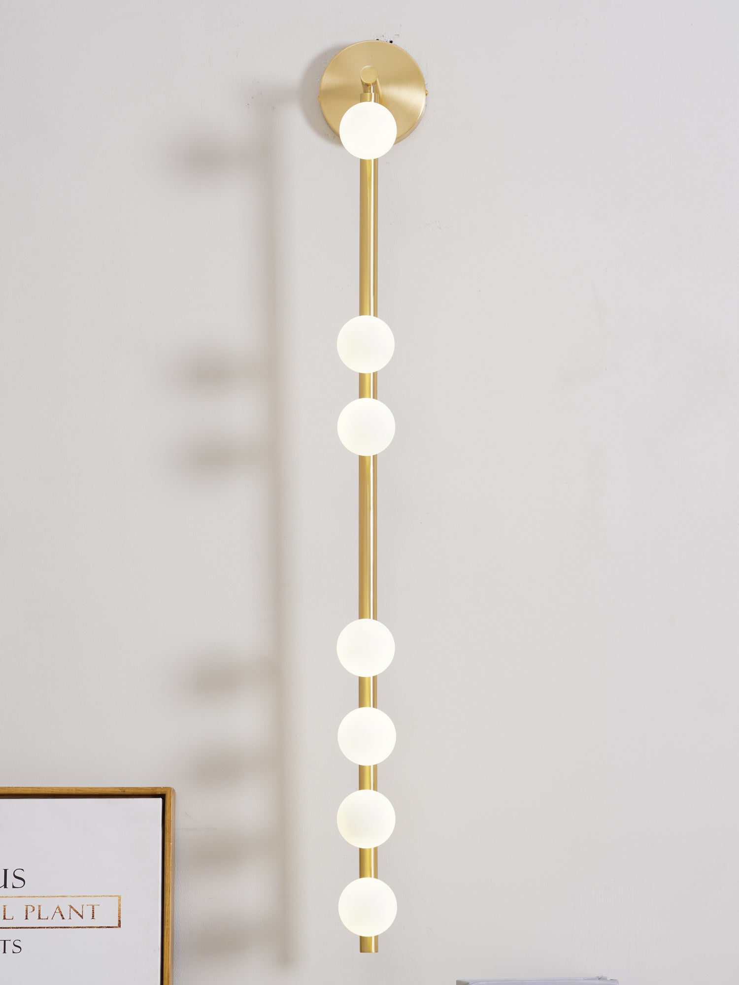 Aplique de pared tubular Masebel