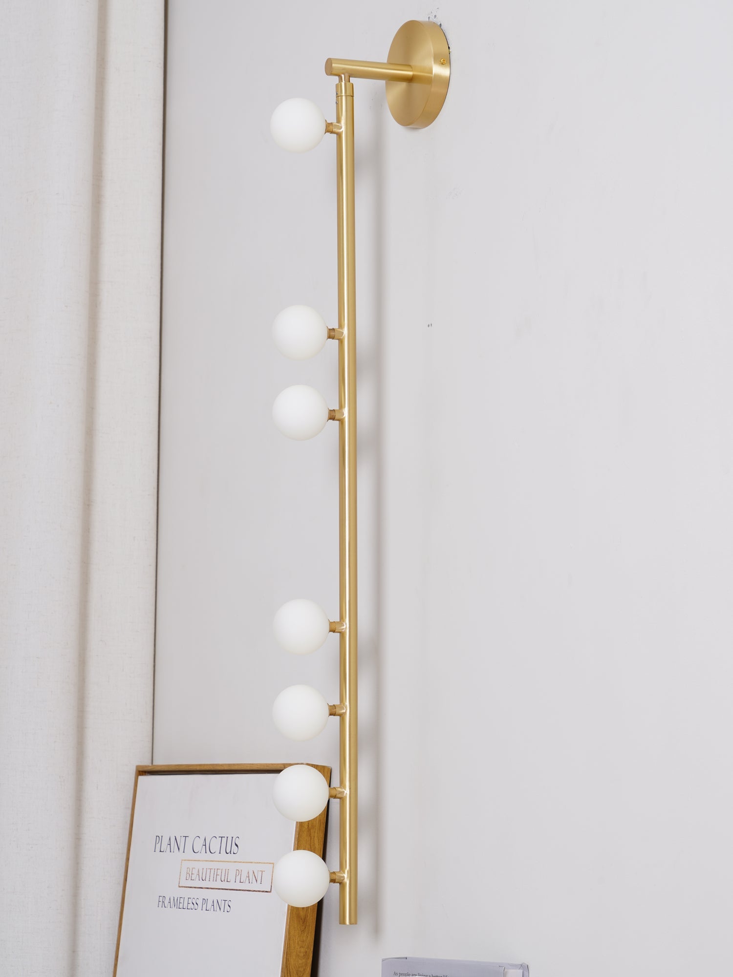 Aplique de pared tubular Masebel