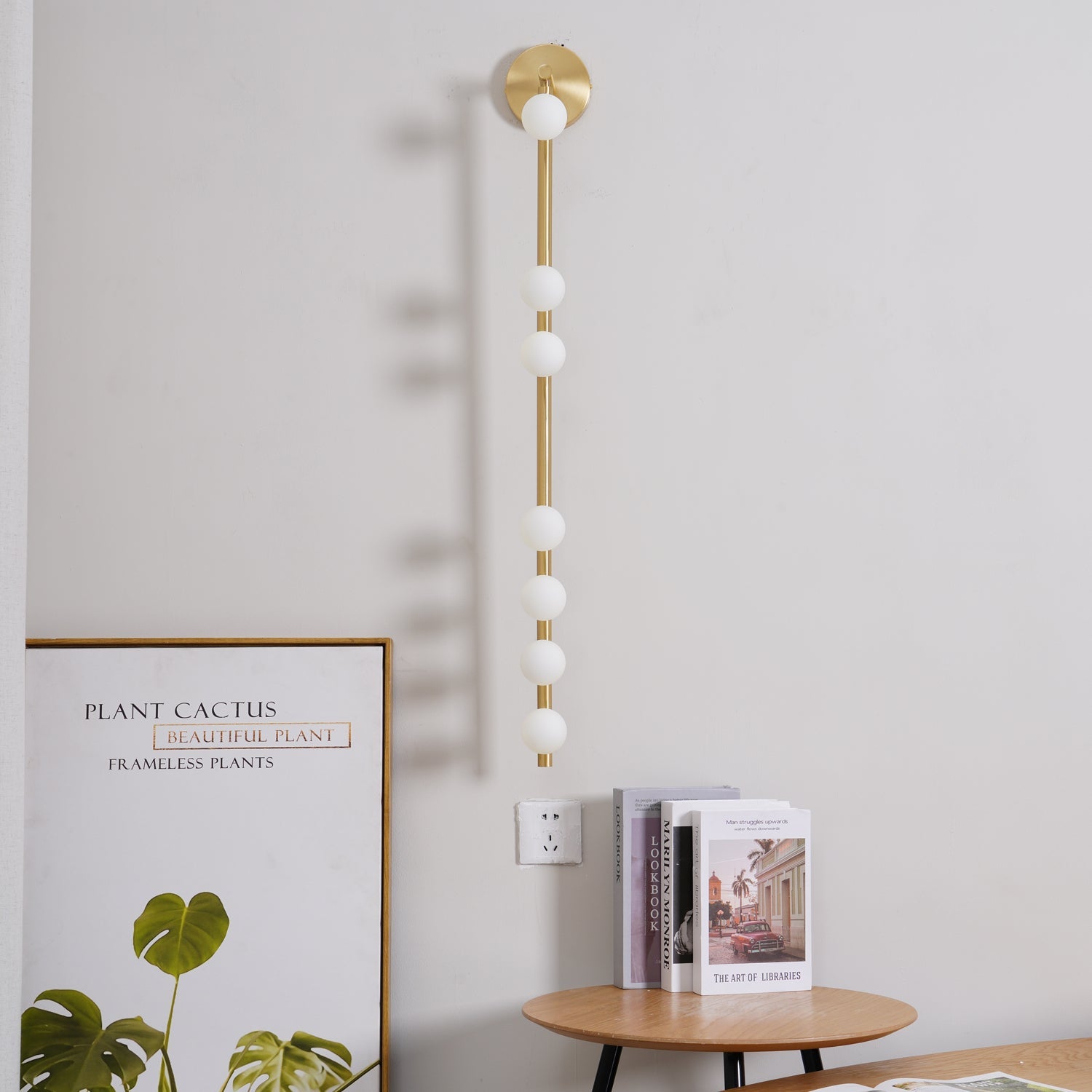 Aplique de pared tubular Masebel