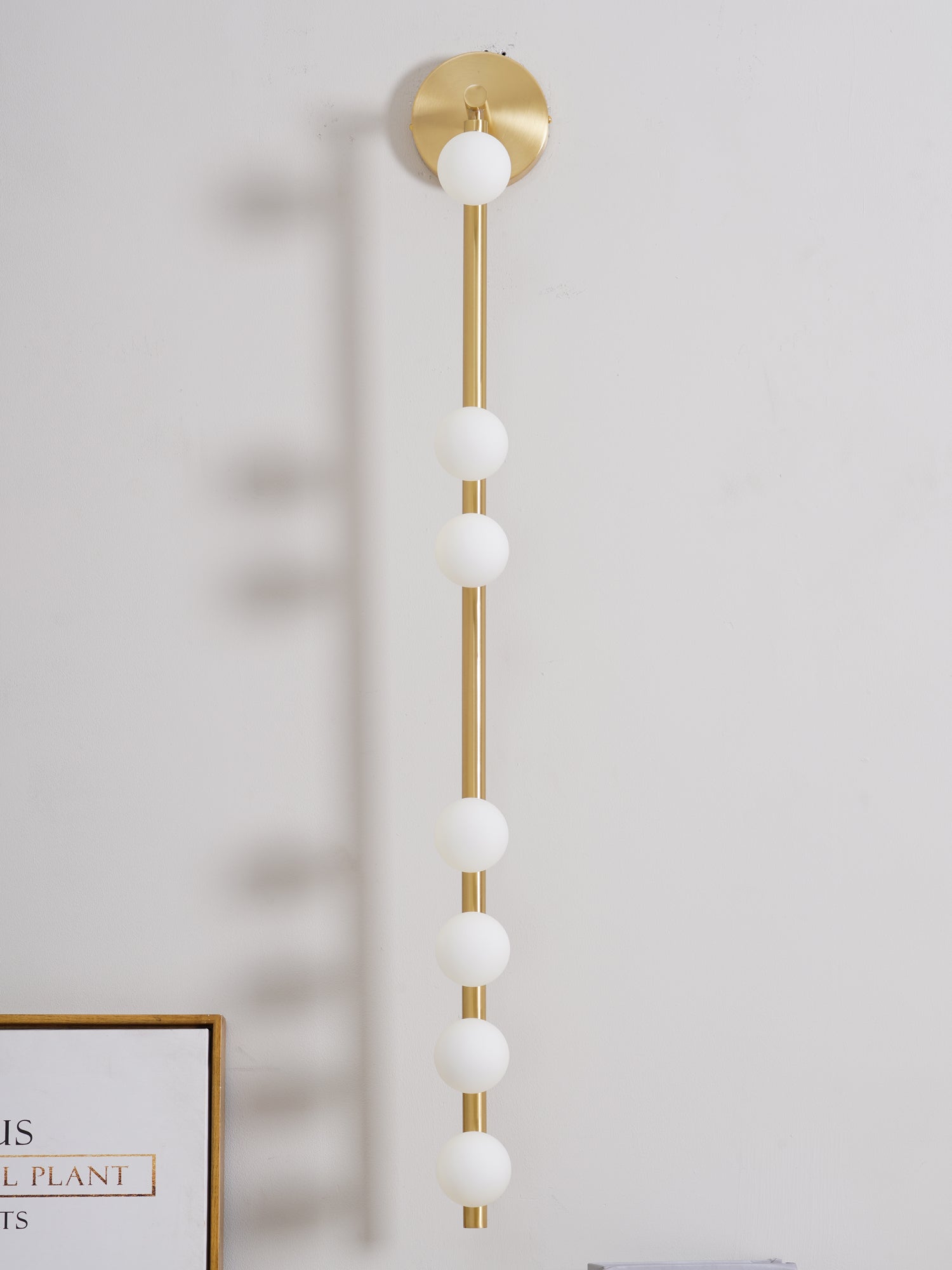 Aplique de pared tubular Masebel