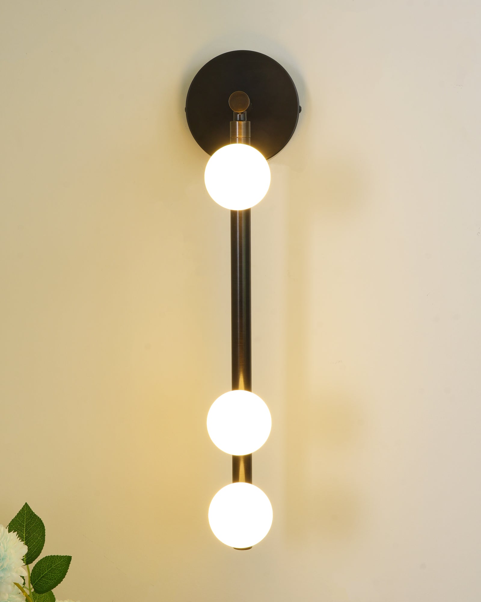 Aplique de pared tubular Masebel