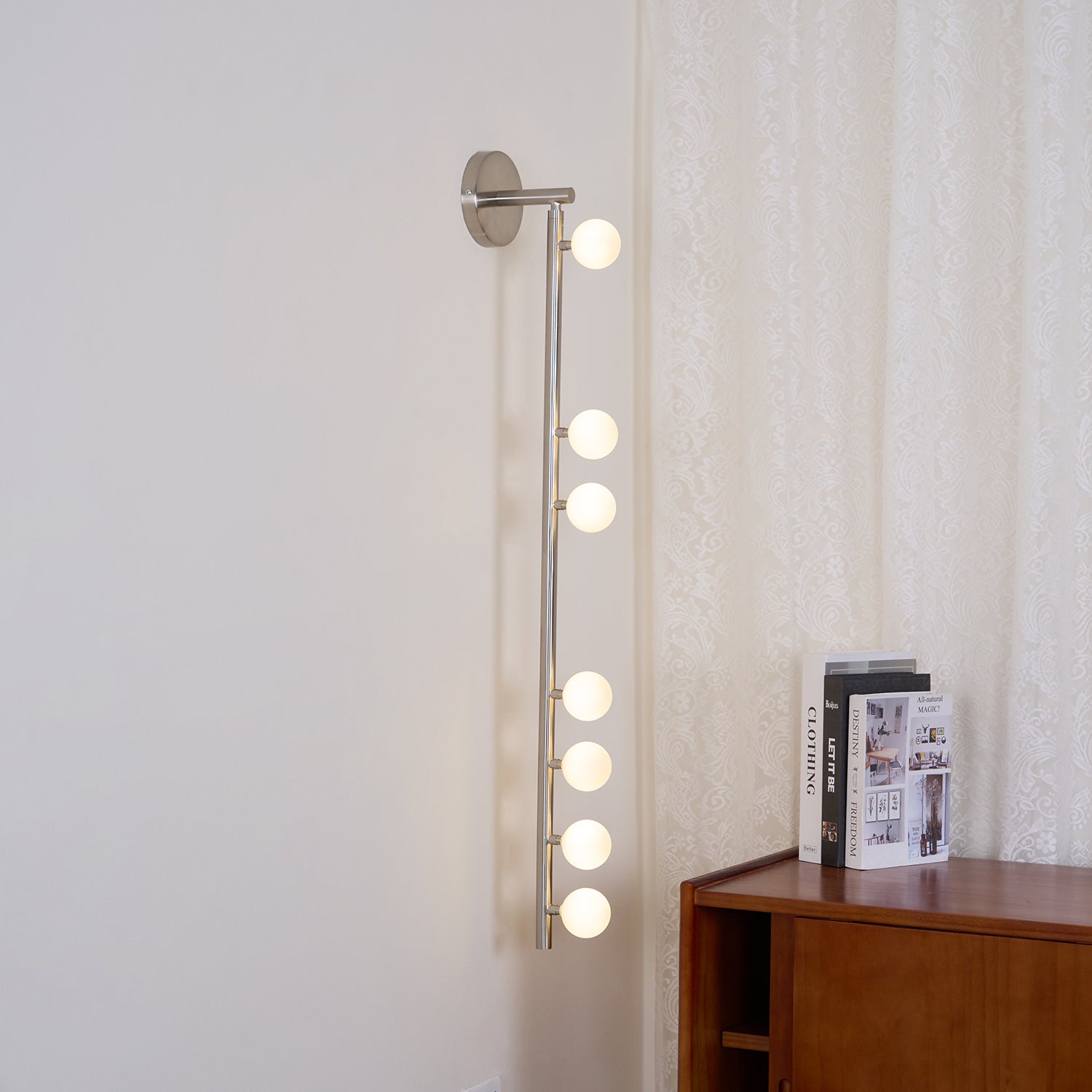 Aplique de pared tubular Masebel