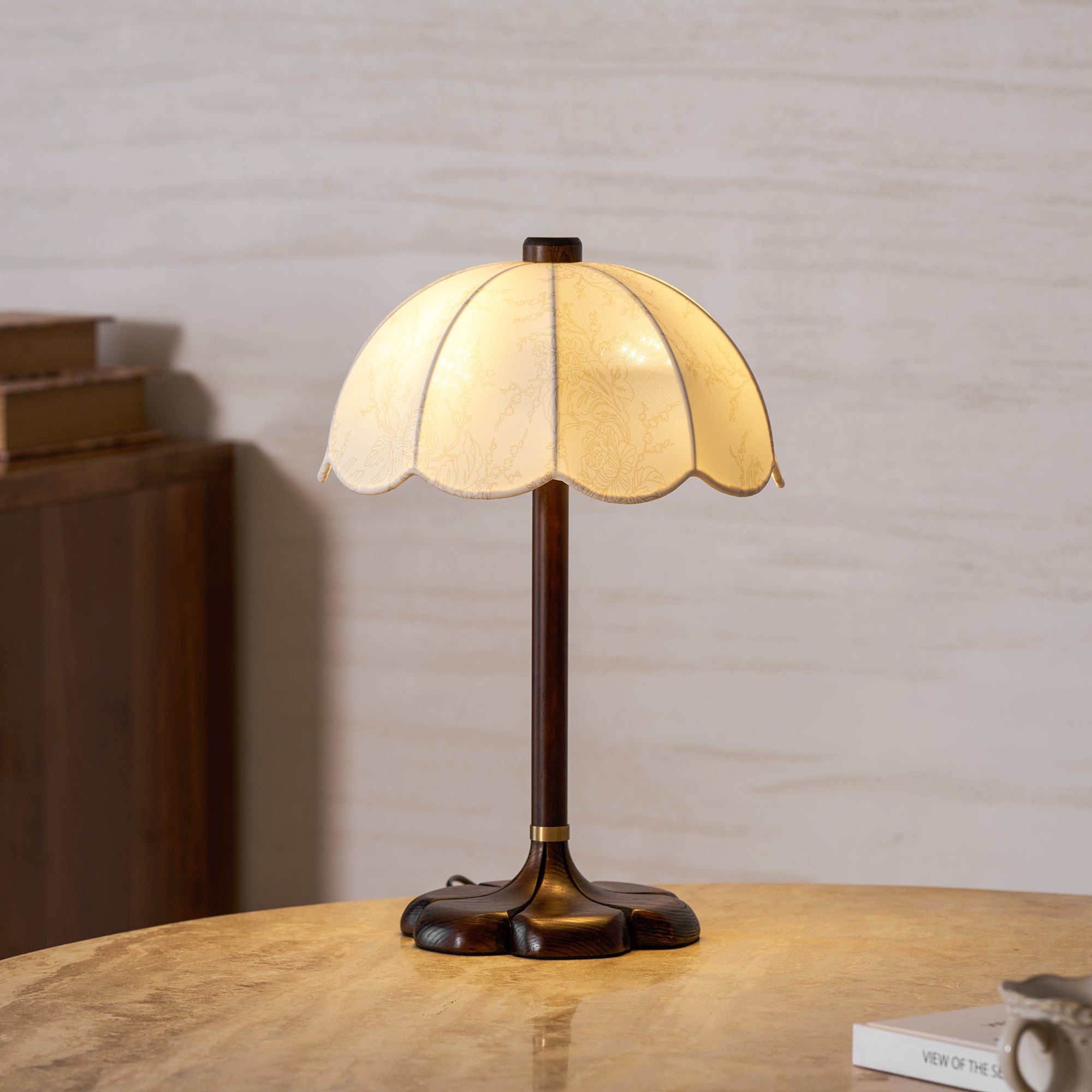 Lámpara de mesa vintage Mavilo