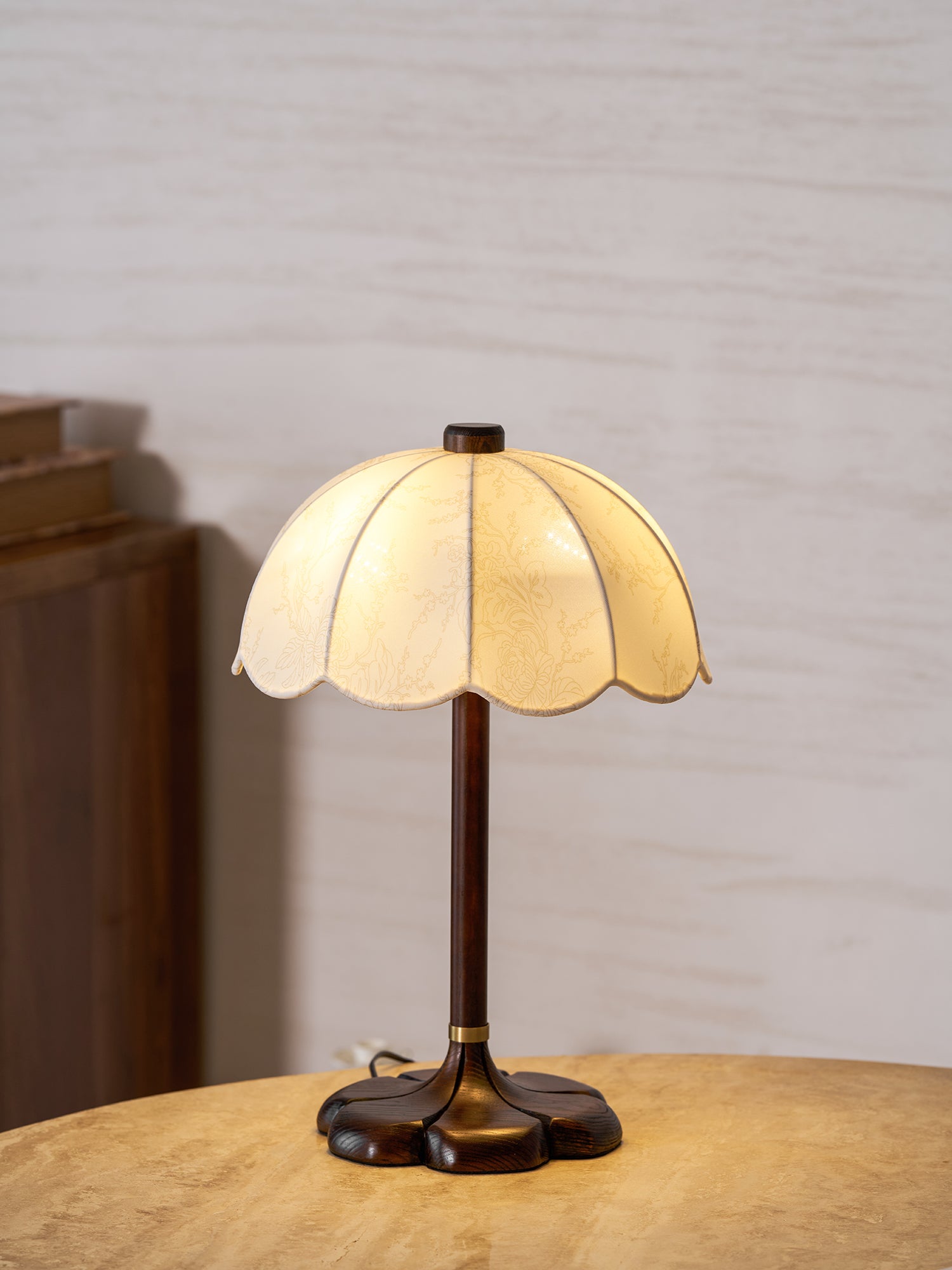 Lámpara de mesa vintage Mavilo