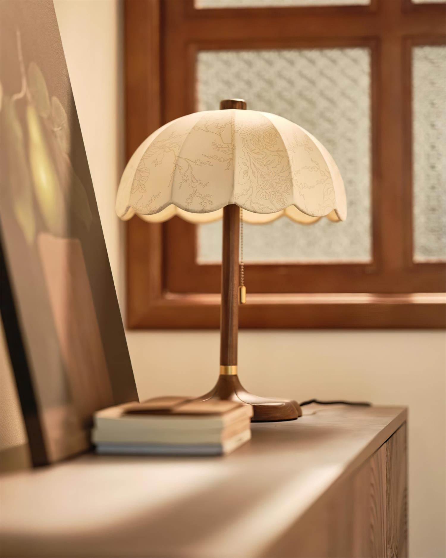 Lámpara de mesa vintage Mavilo